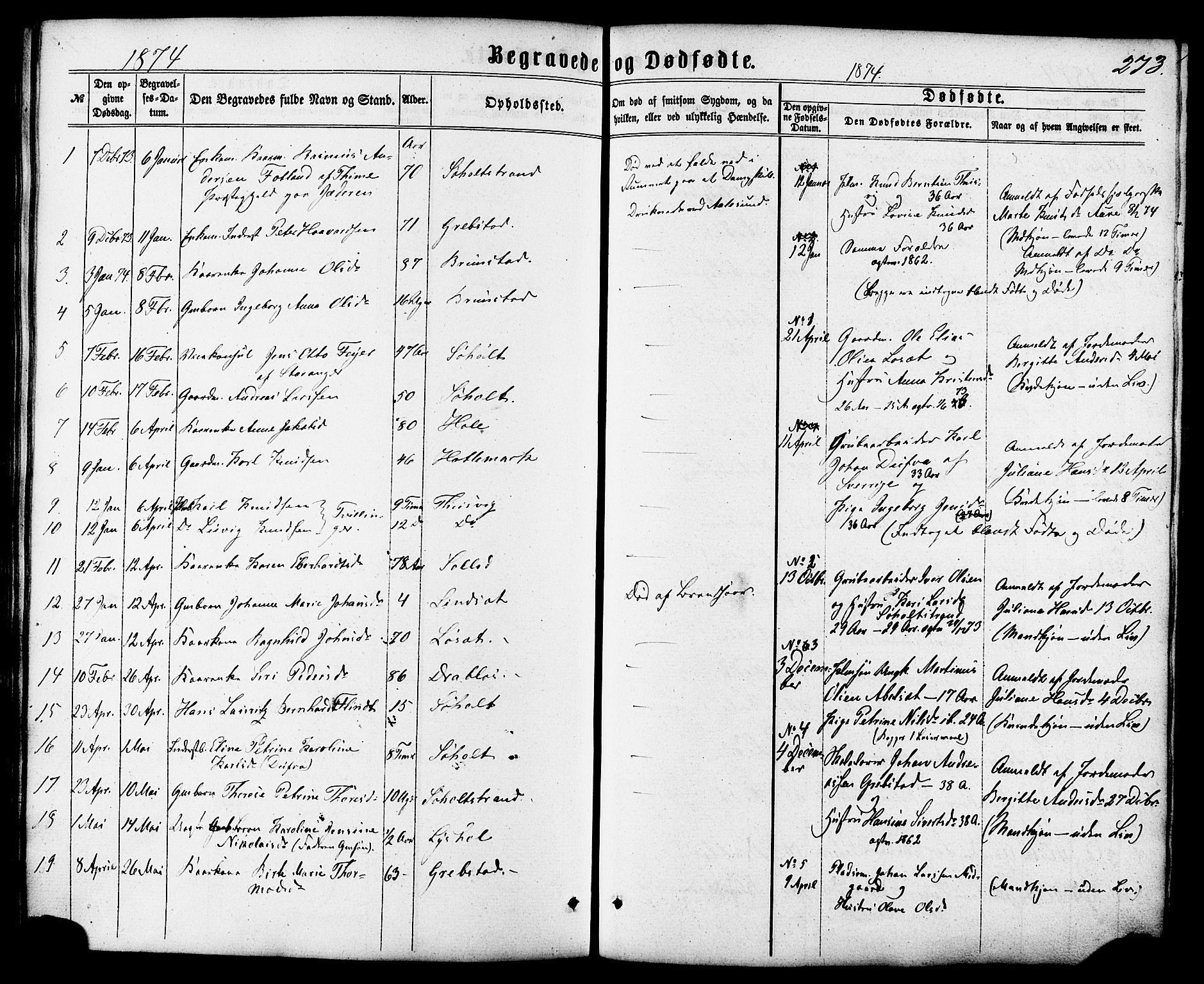Ministerialprotokoller, klokkerbøker og fødselsregistre - Møre og Romsdal, SAT/A-1454/522/L0314: Parish register (official) no. 522A09, 1863-1877, p. 273