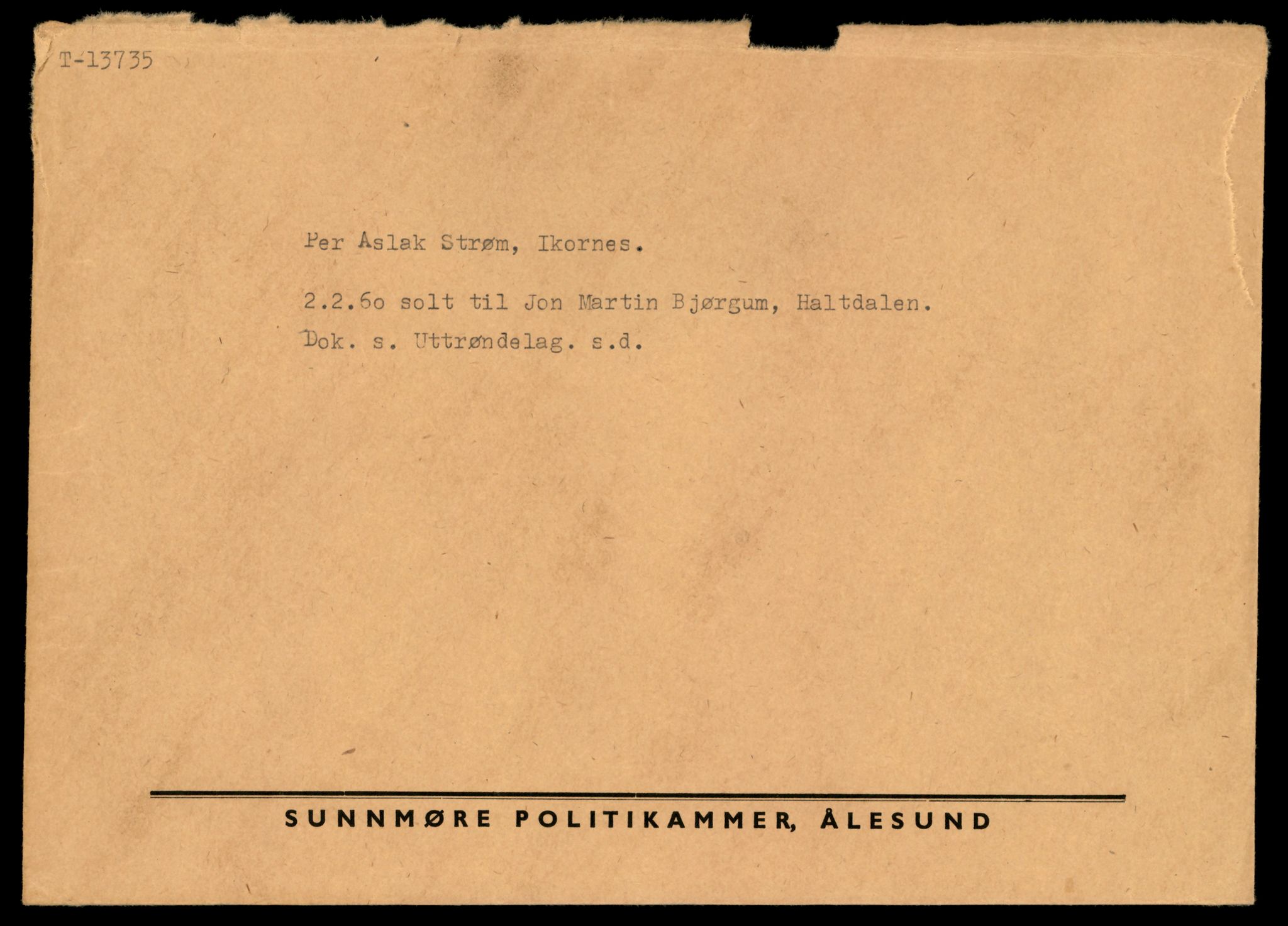 Møre og Romsdal vegkontor - Ålesund trafikkstasjon, AV/SAT-A-4099/F/Fe/L0041: Registreringskort for kjøretøy T 13710 - T 13905, 1927-1998, p. 423