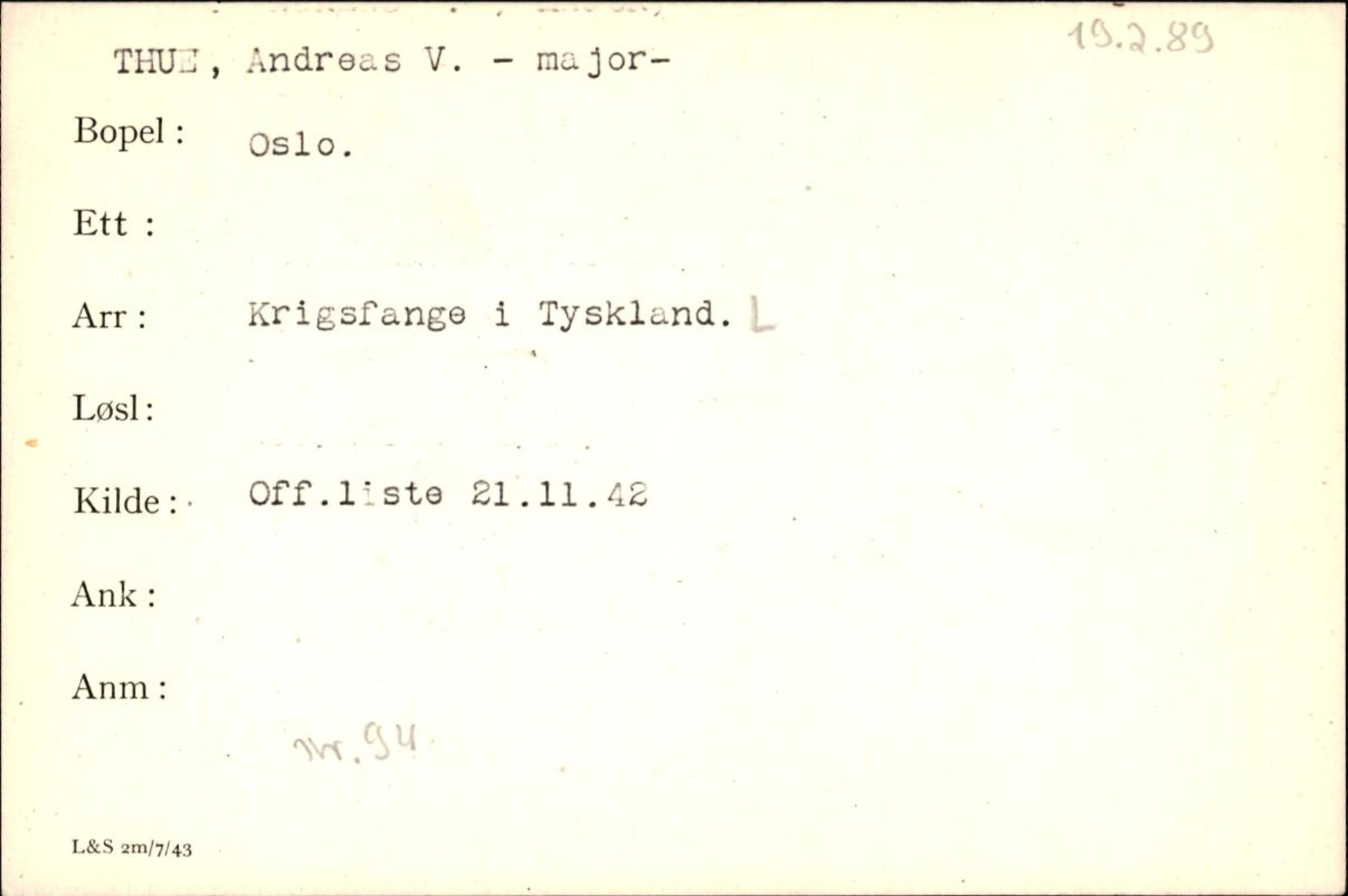 Forsvaret, Forsvarets krigshistoriske avdeling, AV/RA-RAFA-2017/Y/Yf/L0200: II-C-11-2102  -  Norske krigsfanger i Tyskland, 1940-1945, p. 1078