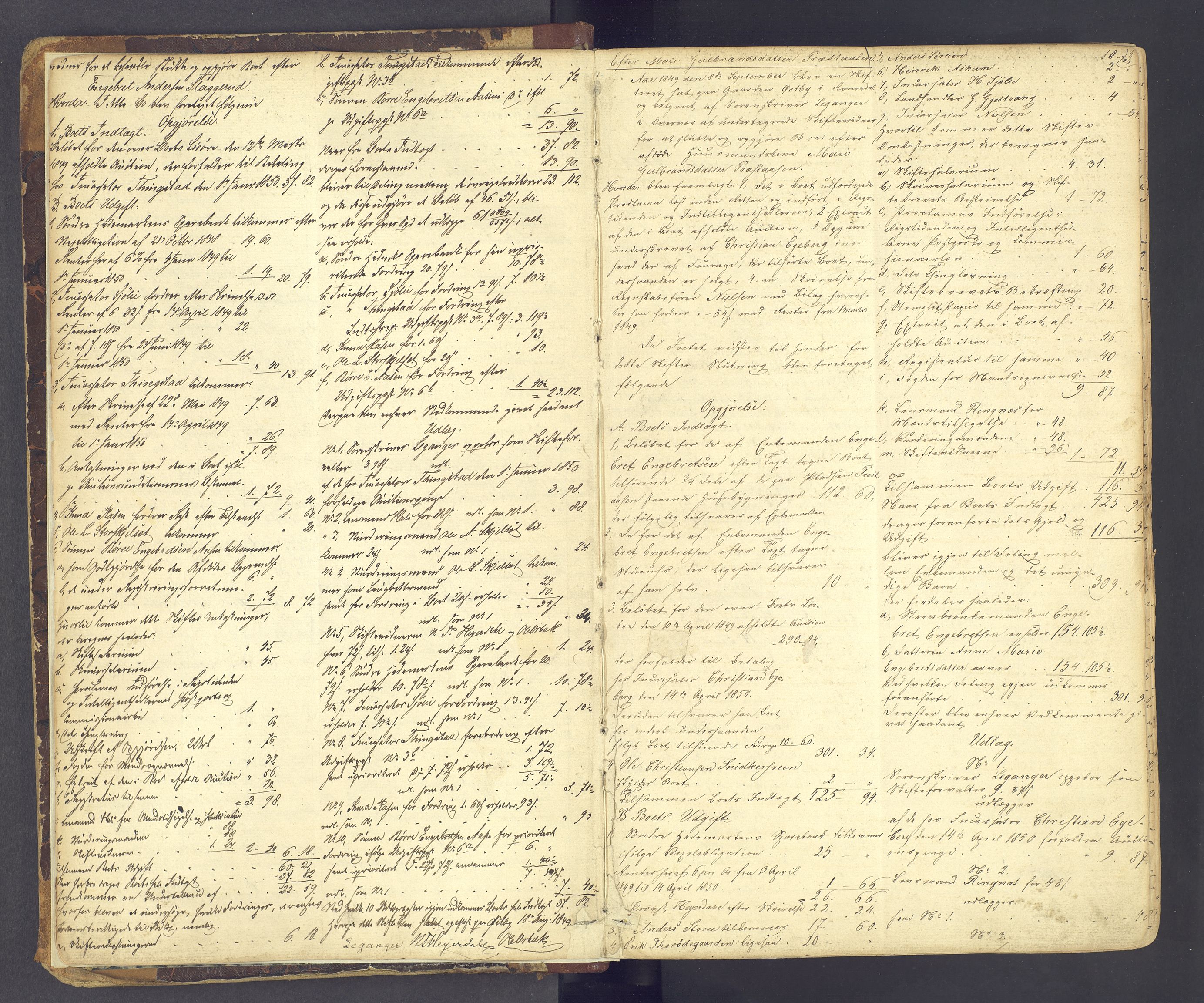 Sør-Hedmark sorenskriveri, AV/SAH-TING-014/J/Ja/Jac/L0001: Skifteforhandlingsprotokoll, 1849-1861, p. 3