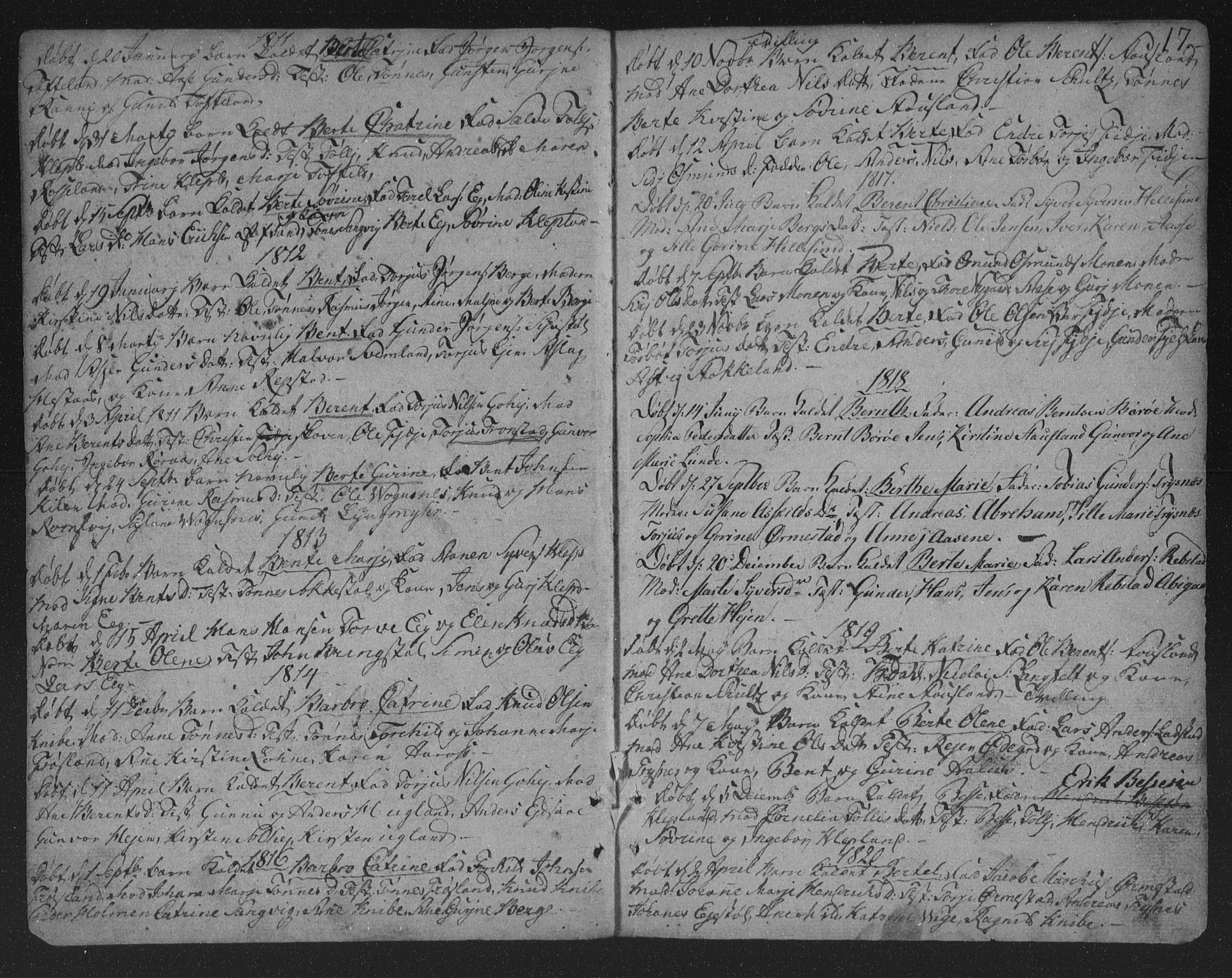 Søgne sokneprestkontor, SAK/1111-0037/F/Fa/Fab/L0005: Parish register (official) no. A 5, 1791-1820, p. 17