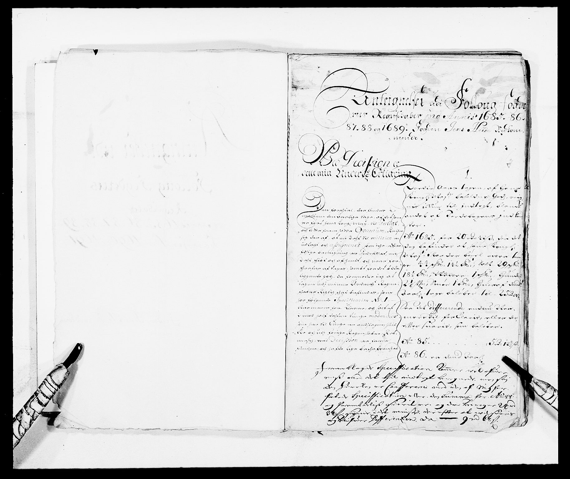 Rentekammeret inntil 1814, Reviderte regnskaper, Fogderegnskap, RA/EA-4092/R09/L0436: Fogderegnskap Follo, 1685-1691, p. 275