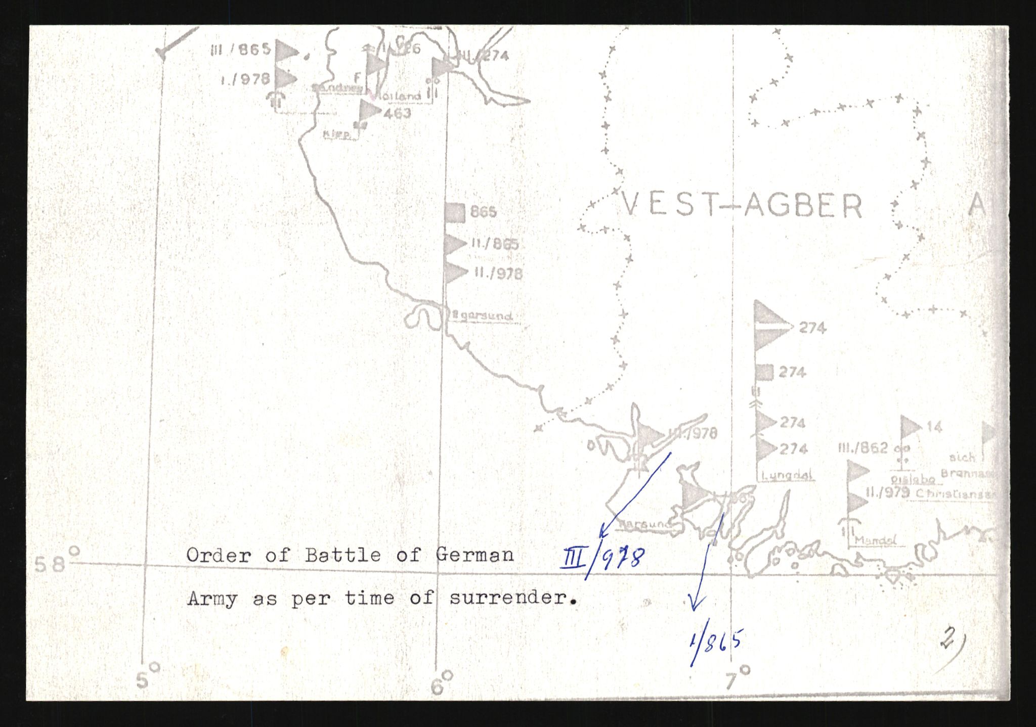 Forsvaret, Forsvarets krigshistoriske avdeling, AV/RA-RAFA-2017/Y/Yg/L0218: II-C-11-2180  -  Den tyske kapitulasjon 1945., 1945, p. 300