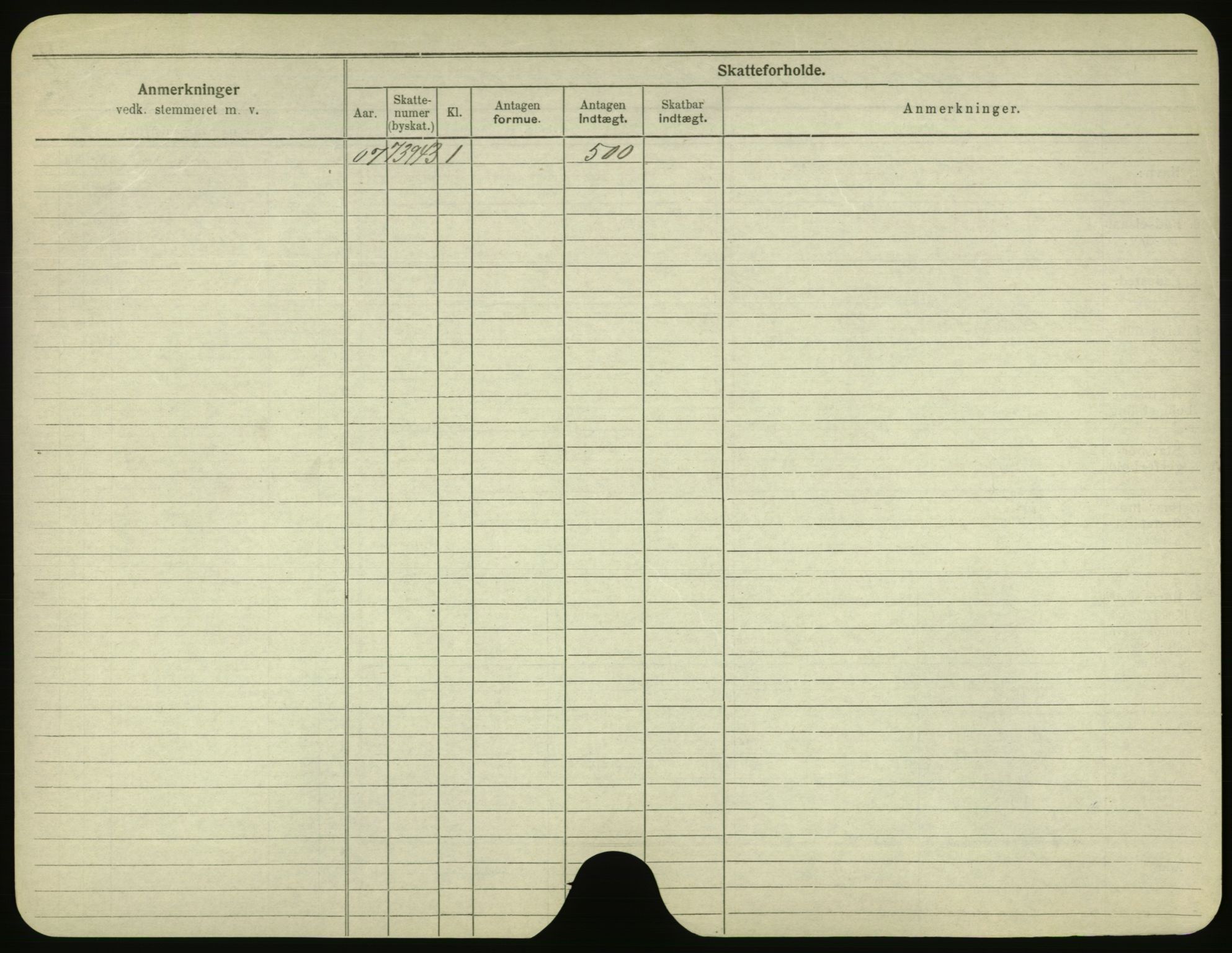 Oslo folkeregister, Registerkort, SAO/A-11715/F/Fa/Fac/L0001: Menn, 1906-1914, p. 699b