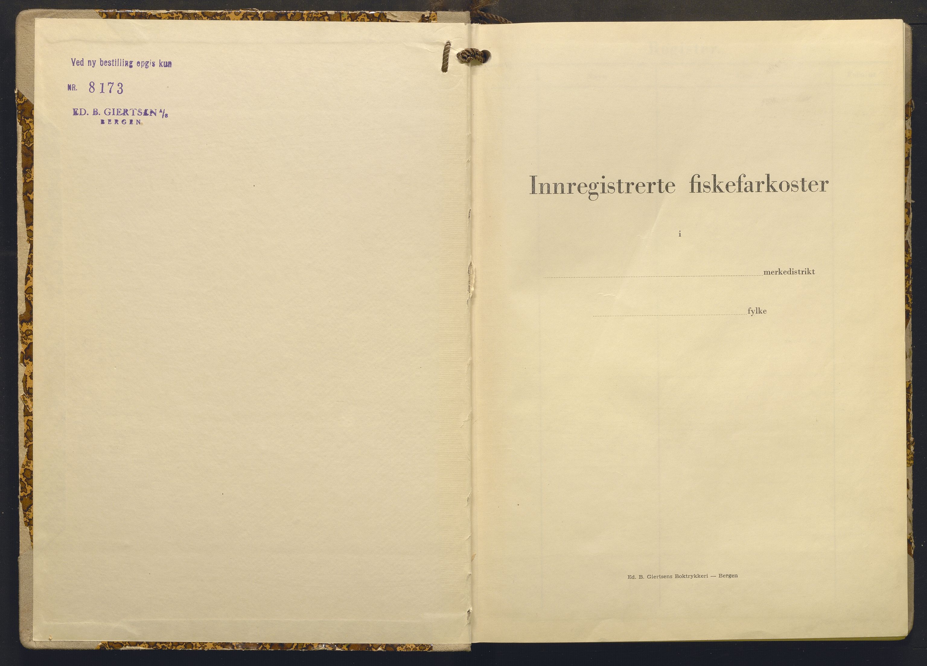 Fiskeridirektoratet - 1 Adm. ledelse - 13 Båtkontoret, AV/SAB-A-2003/I/Ia/Iai/L0035: 135.0912/3 Merkeprotokoll - Hetland, 1959-1961