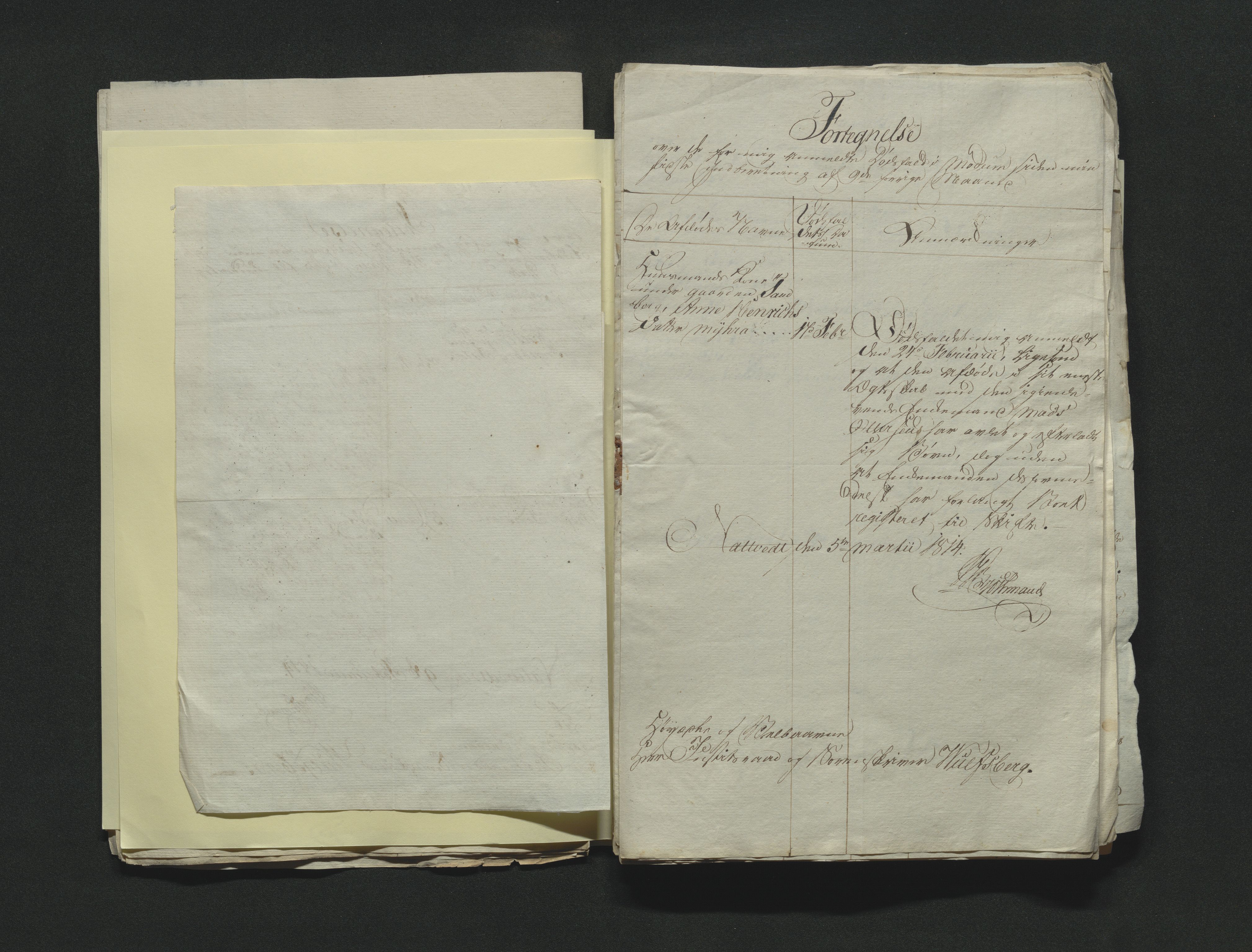 Eiker, Modum og Sigdal sorenskriveri, AV/SAKO-A-123/H/Ha/Hab/L0001: Dødsfallsmeldinger, 1812-1822, p. 57