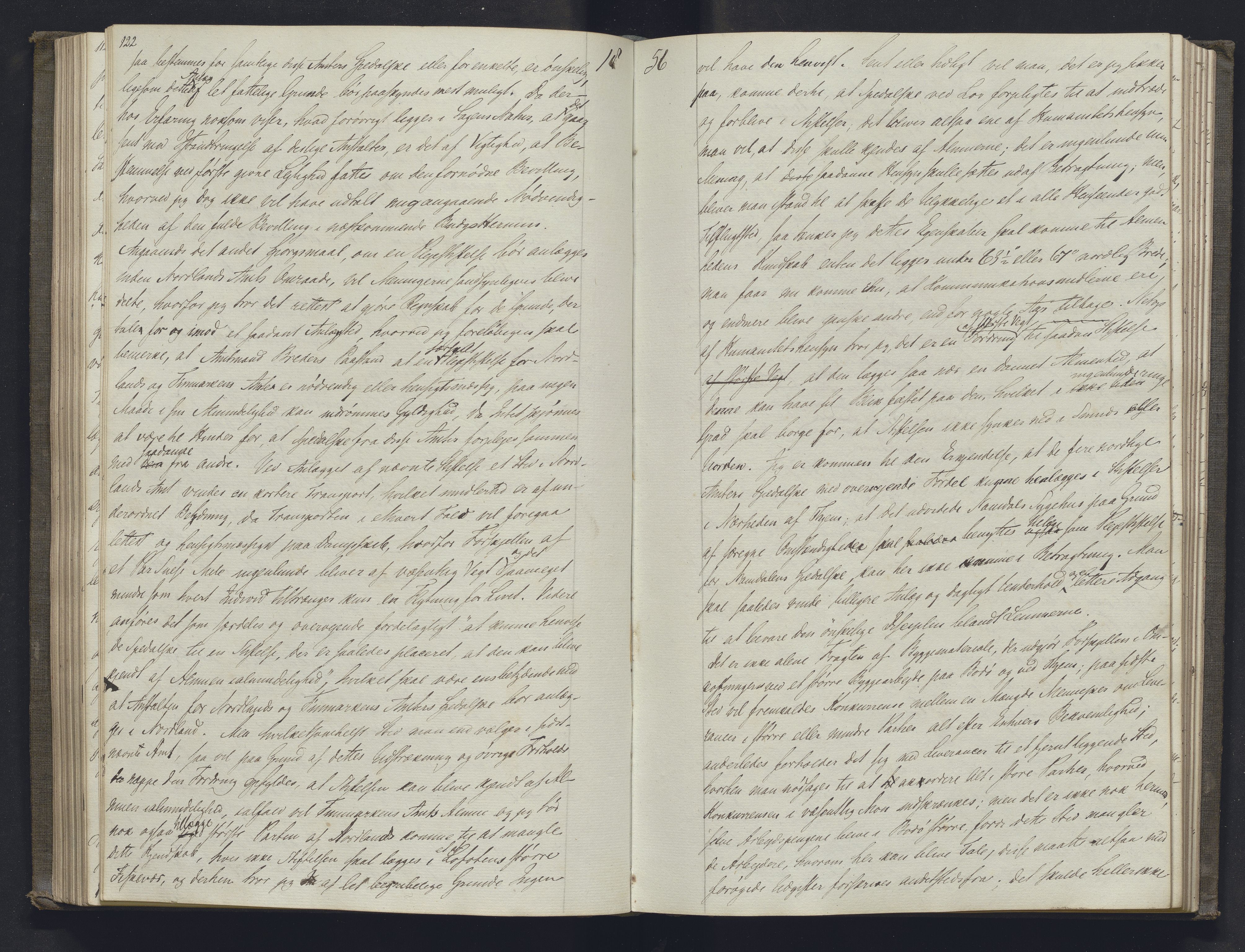 Lepraarkiver - Overlegen for den spedalske sykdom, AV/SAB-A-61001/B.b/L0001: Kopibok, 1854-1858, p. 122-123