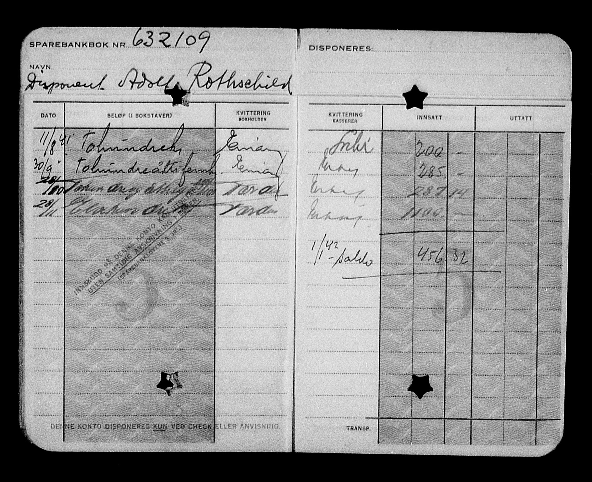 Justisdepartementet, Tilbakeføringskontoret for inndratte formuer, AV/RA-S-1564/H/Hc/Hcc/L0974: --, 1945-1947, p. 337