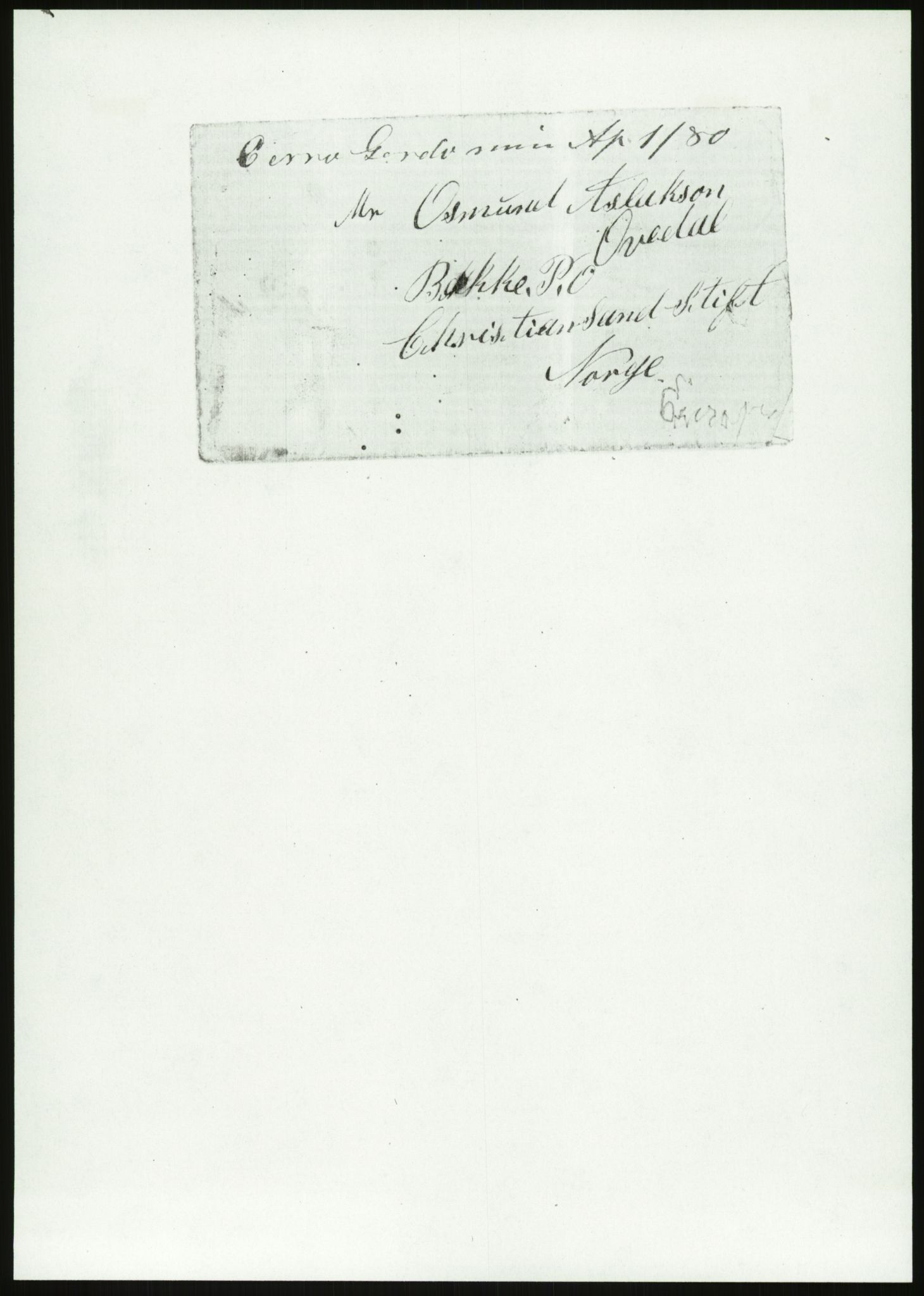 Samlinger til kildeutgivelse, Amerikabrevene, AV/RA-EA-4057/F/L0028: Innlån fra Vest-Agder , 1838-1914, p. 639