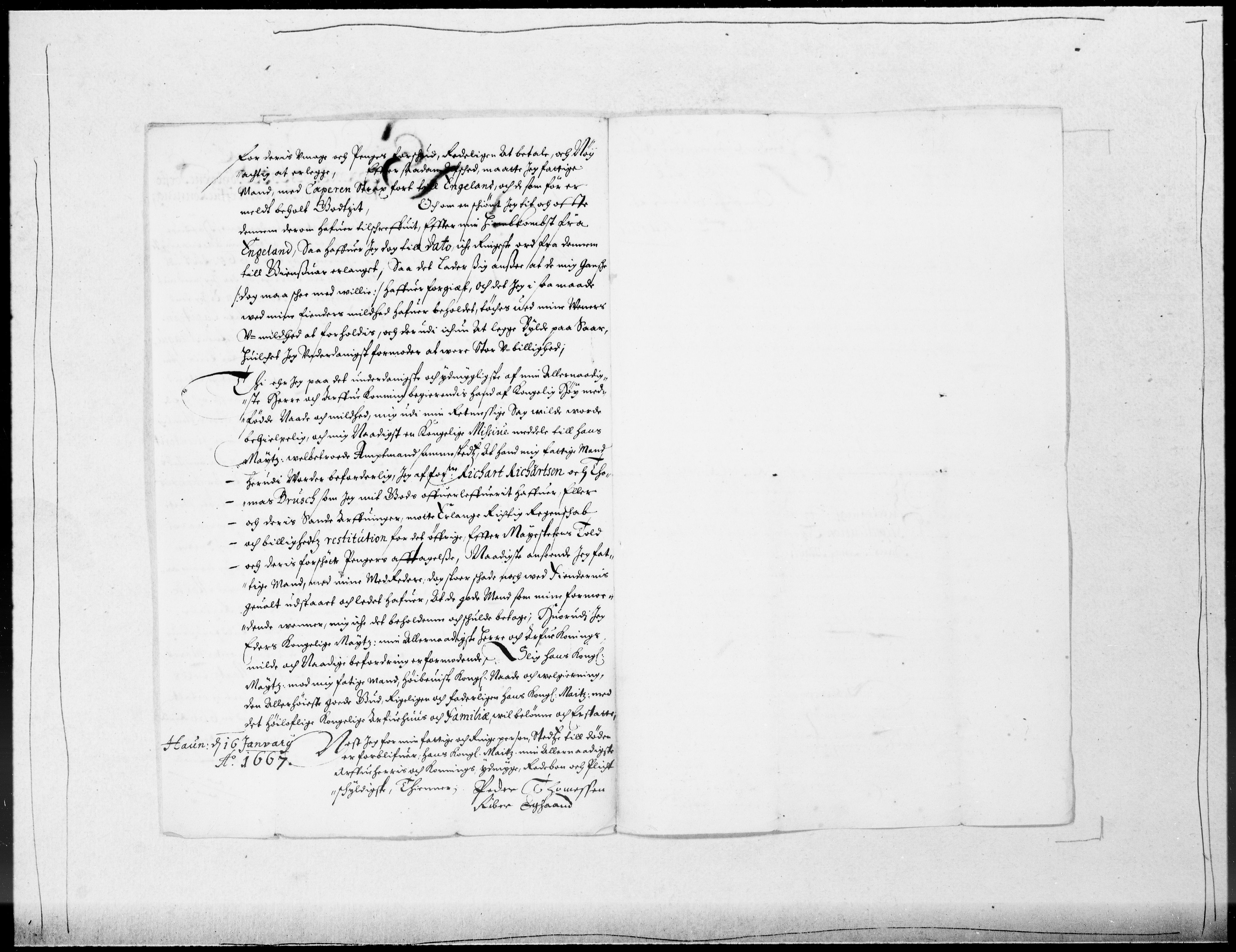 Danske Kanselli 1572-1799, AV/RA-EA-3023/F/Fc/Fcc/Fcca/L0026: Norske innlegg 1572-1799, 1666-1667, p. 158