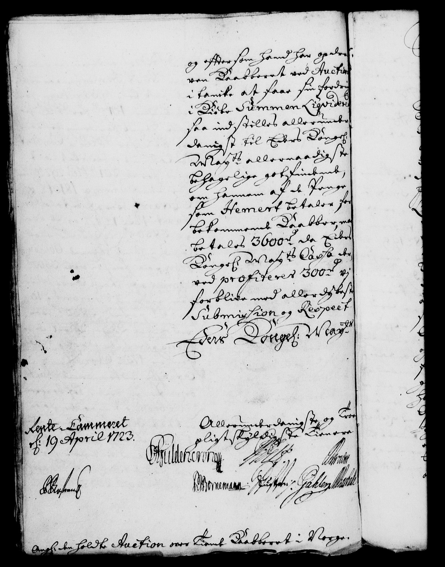 Rentekammeret, Kammerkanselliet, RA/EA-3111/G/Gf/Gfa/L0006: Norsk relasjons- og resolusjonsprotokoll (merket RK 52.6), 1723, p. 502