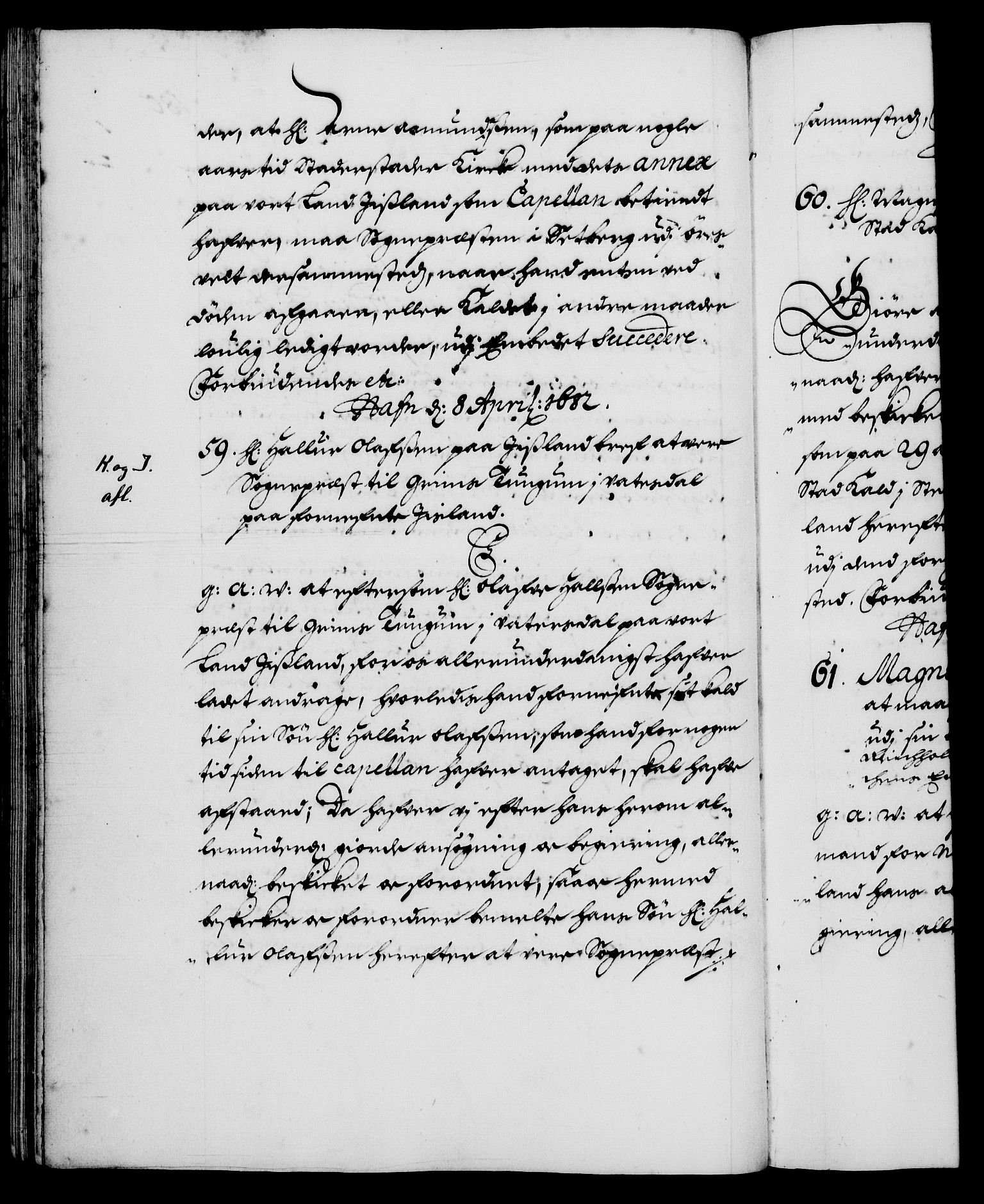 Danske Kanselli 1572-1799, RA/EA-3023/F/Fc/Fca/Fcaa/L0013: Norske registre (mikrofilm), 1681-1684, p. 180b