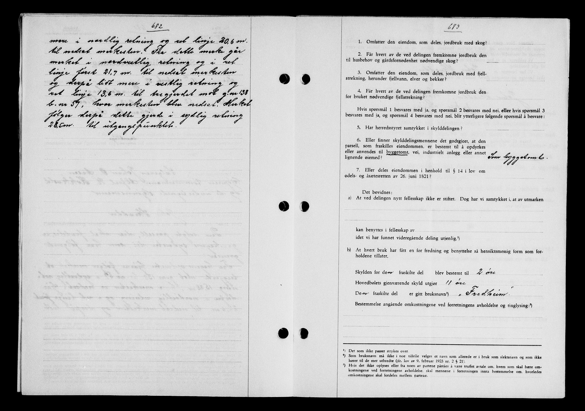 Gauldal sorenskriveri, SAT/A-0014/1/2/2C/L0048: Mortgage book no. 51-52, 1937-1938, p. 682-683, Diary no: : 1401/1937