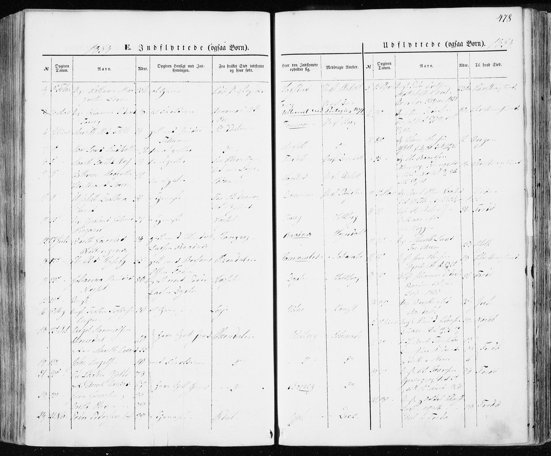 Ministerialprotokoller, klokkerbøker og fødselsregistre - Møre og Romsdal, AV/SAT-A-1454/586/L0984: Parish register (official) no. 586A10, 1844-1856, p. 478