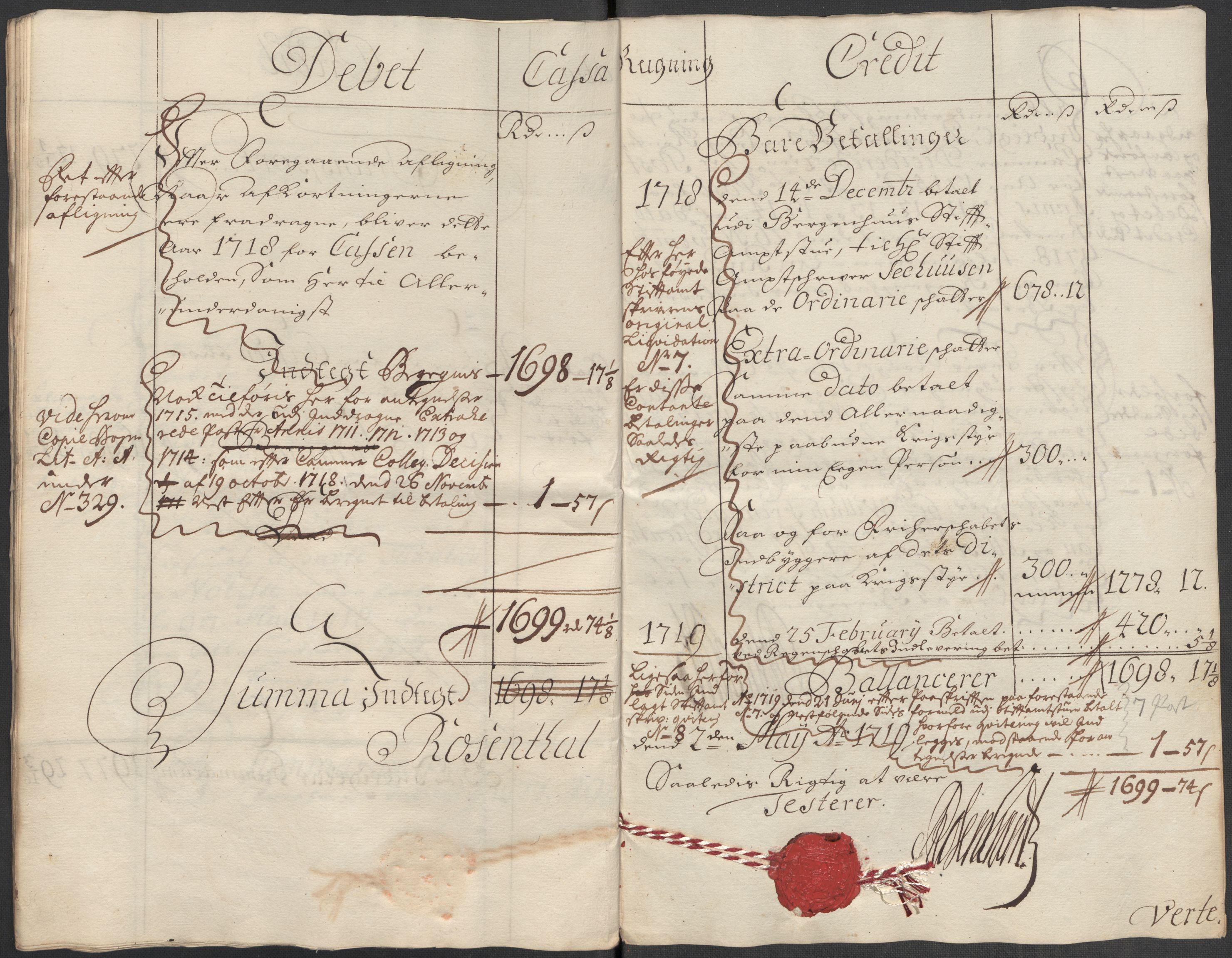 Rentekammeret inntil 1814, Reviderte regnskaper, Fogderegnskap, AV/RA-EA-4092/R49/L3140: Fogderegnskap Rosendal Baroni, 1718-1720, p. 15