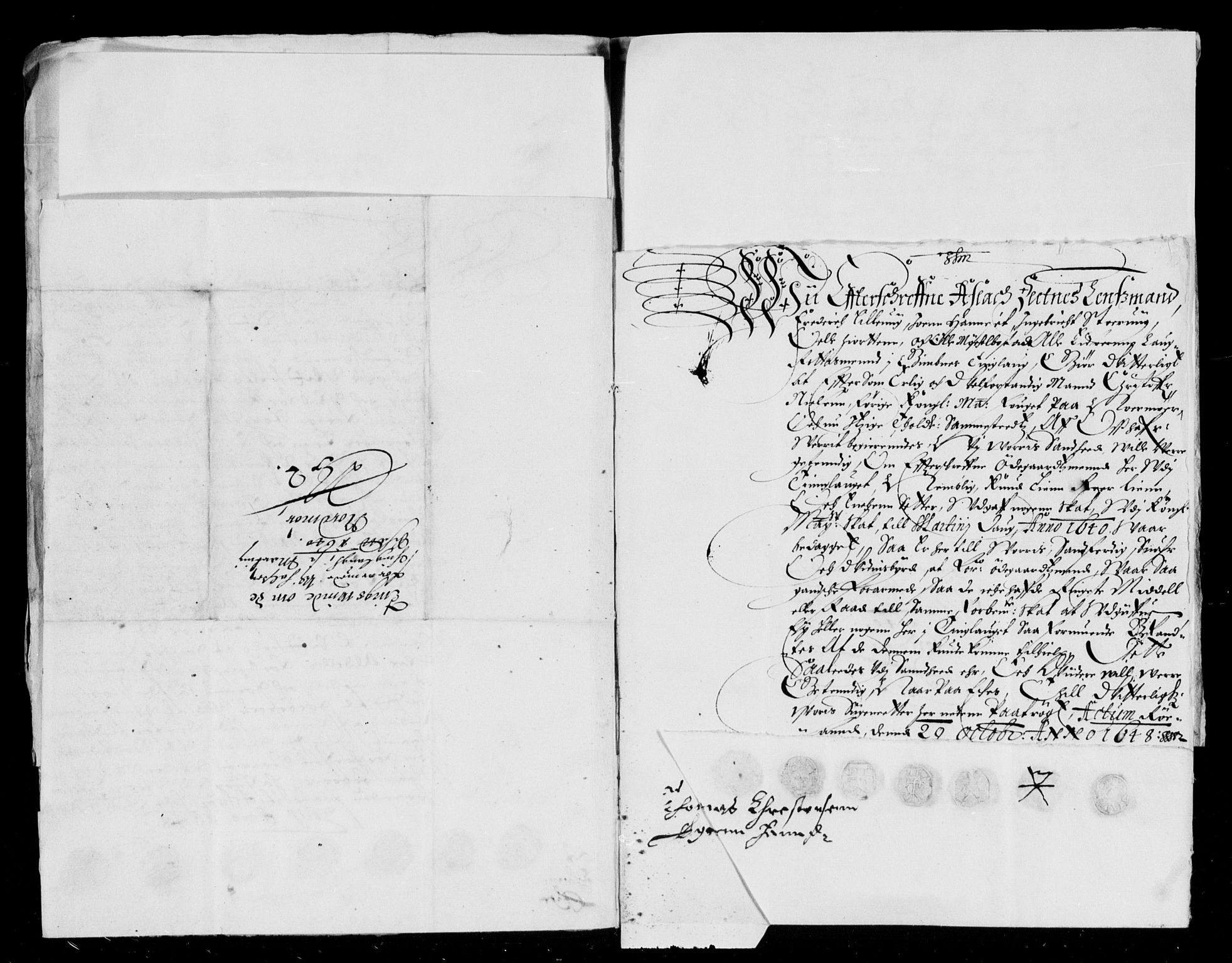 Rentekammeret inntil 1814, Reviderte regnskaper, Lensregnskaper, AV/RA-EA-5023/R/Rb/Rbw/L0068: Trondheim len, 1640