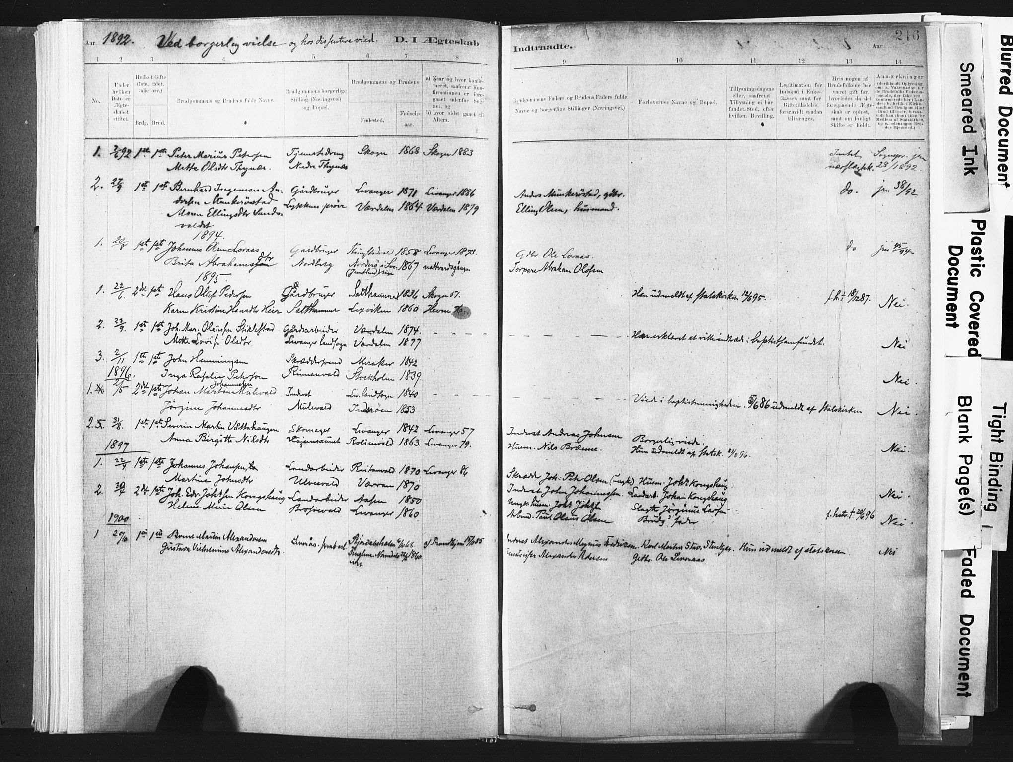 Ministerialprotokoller, klokkerbøker og fødselsregistre - Nord-Trøndelag, AV/SAT-A-1458/721/L0207: Parish register (official) no. 721A02, 1880-1911, p. 246