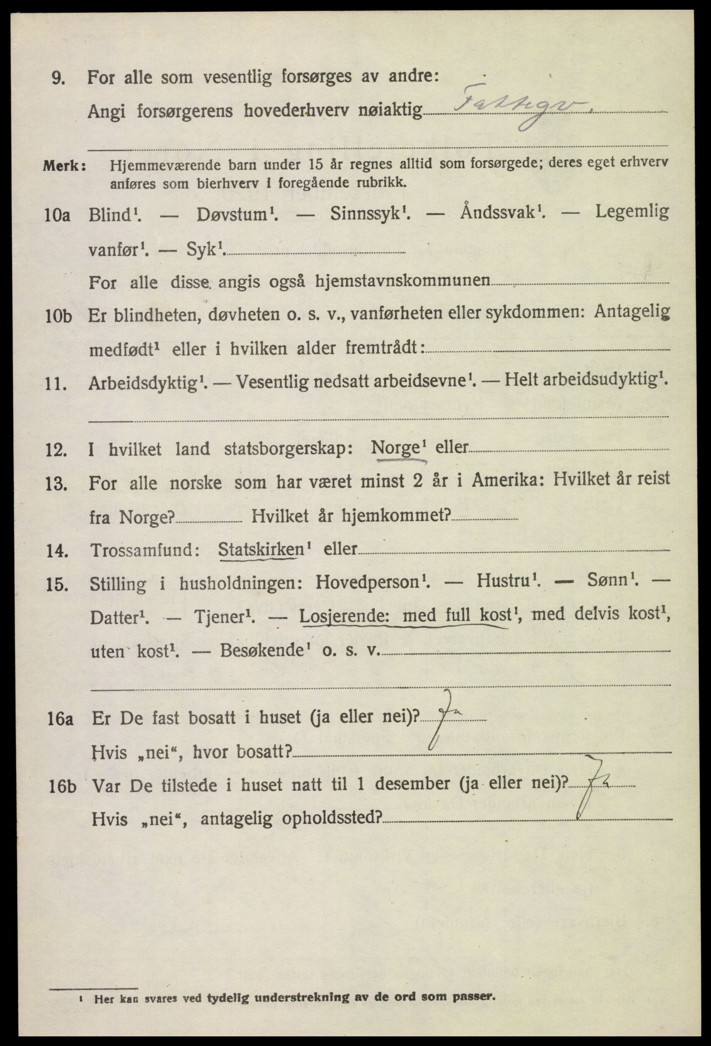 SAH, 1920 census for Løten, 1920, p. 4952