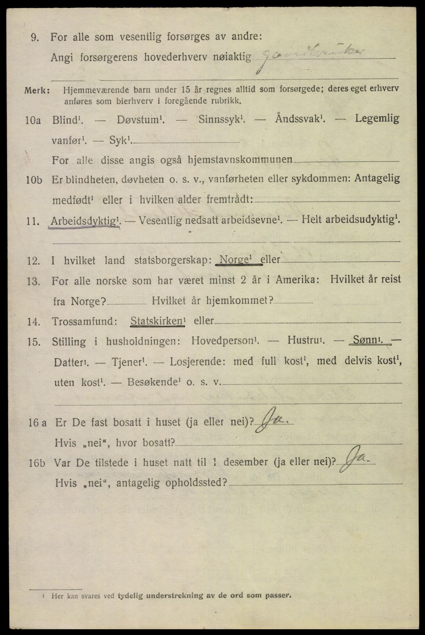 SAH, 1920 census for Åmot, 1920, p. 8194