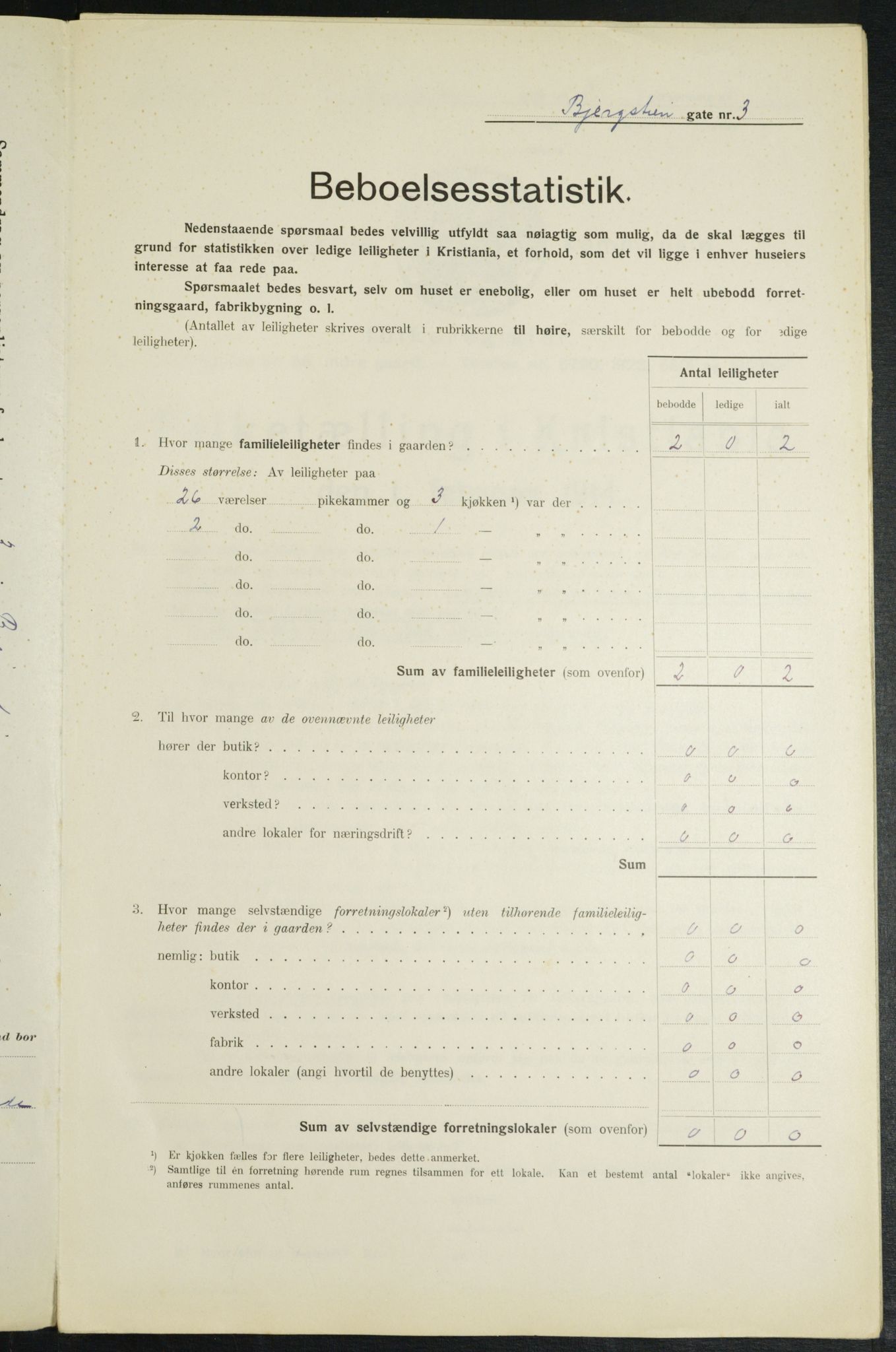 OBA, Municipal Census 1914 for Kristiania, 1914, p. 4332