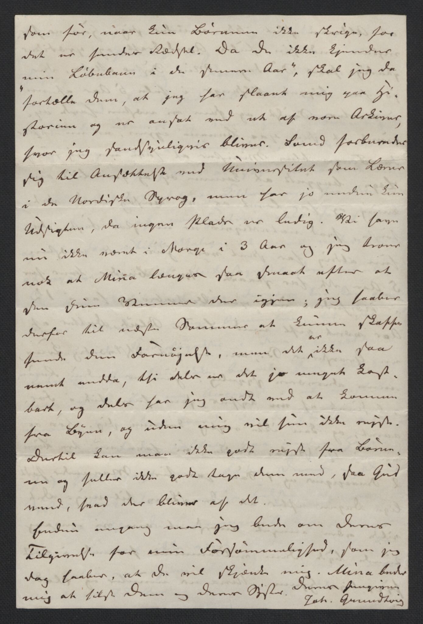 Wisløff-slekten, AV/RA-PA-0865/G/L0005: Familiebrev, 1820-1896, p. 289