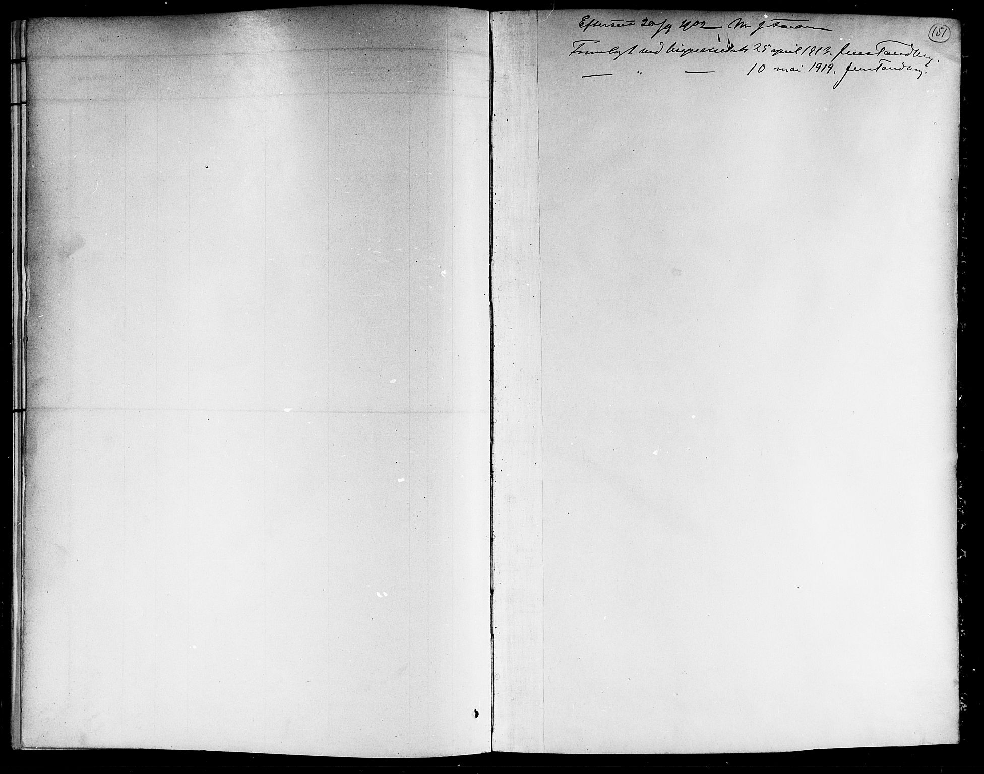 Hole kirkebøker, SAKO/A-228/G/Gb/L0004: Parish register (copy) no. II 4, 1901-1916, p. 151