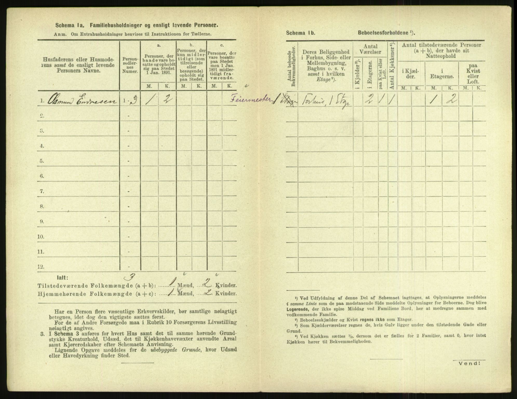 RA, 1891 census for 1004 Flekkefjord, 1891, p. 201