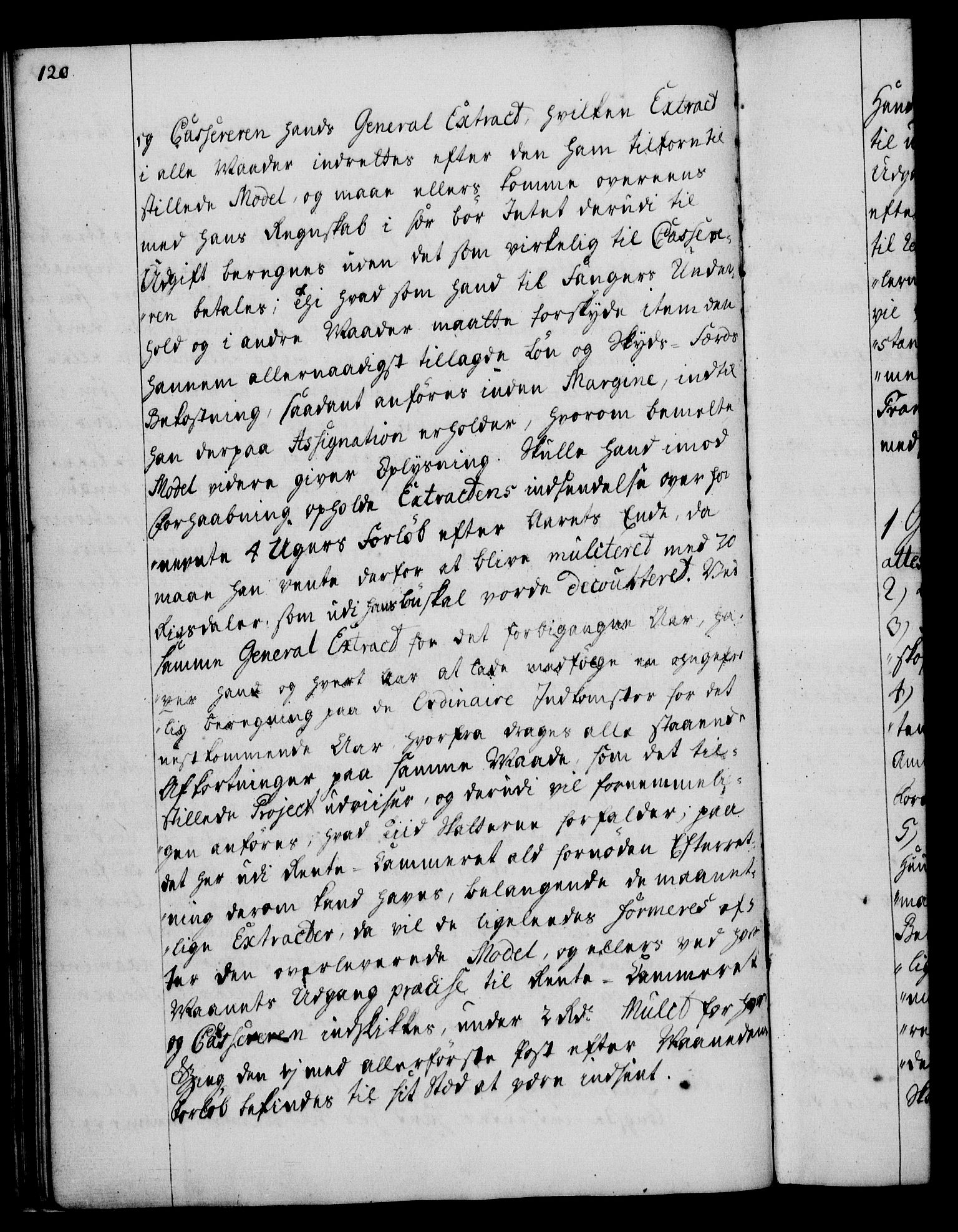 Rentekammeret, Kammerkanselliet, RA/EA-3111/G/Gg/Ggi/L0003: Norsk instruksjonsprotokoll med register (merket RK 53.36), 1751-1775, p. 120