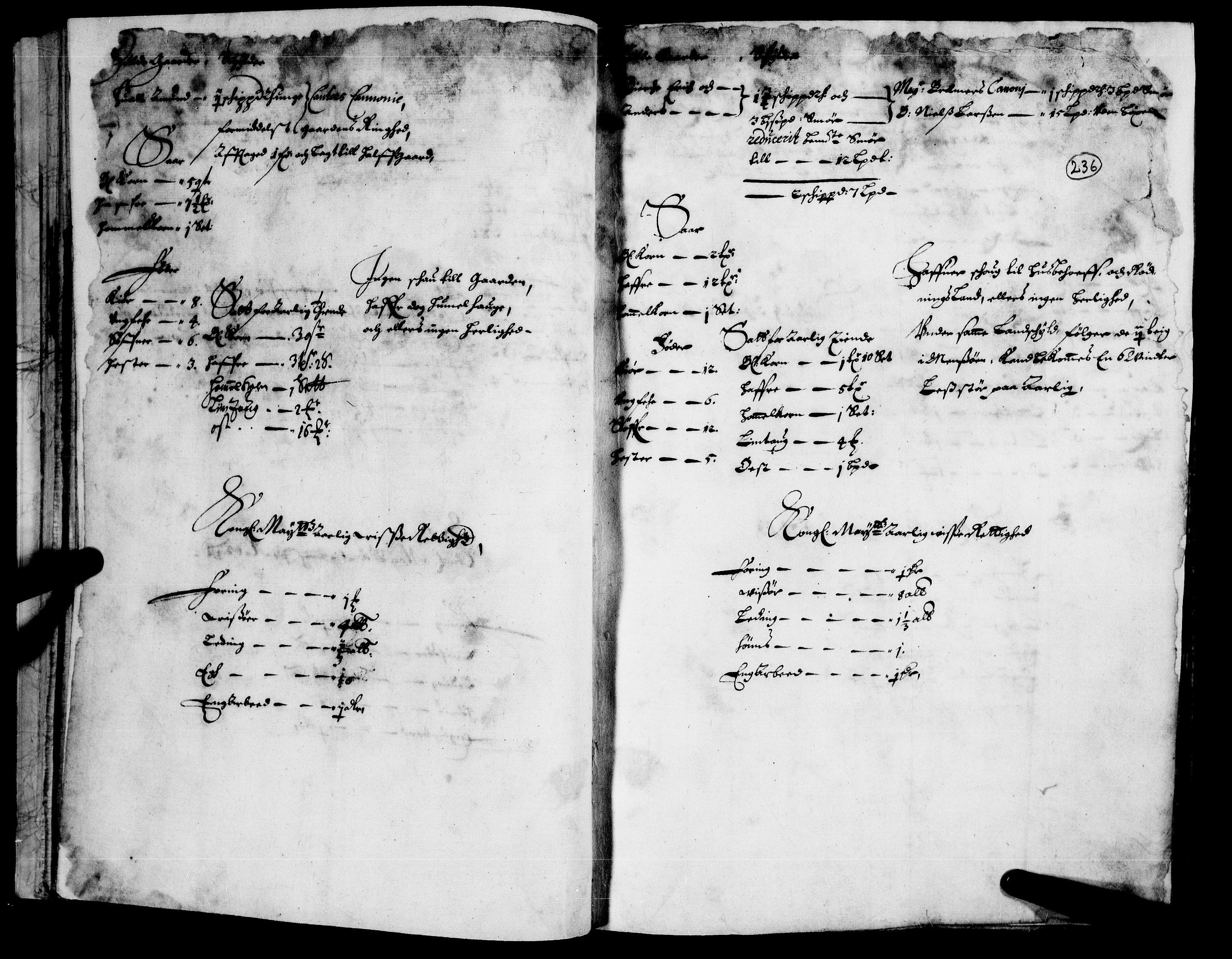 Rentekammeret inntil 1814, Realistisk ordnet avdeling, AV/RA-EA-4070/N/Nb/Nba/L0008: Nedre Romerike fogderi, 2. del, 1666, p. 235b-236a