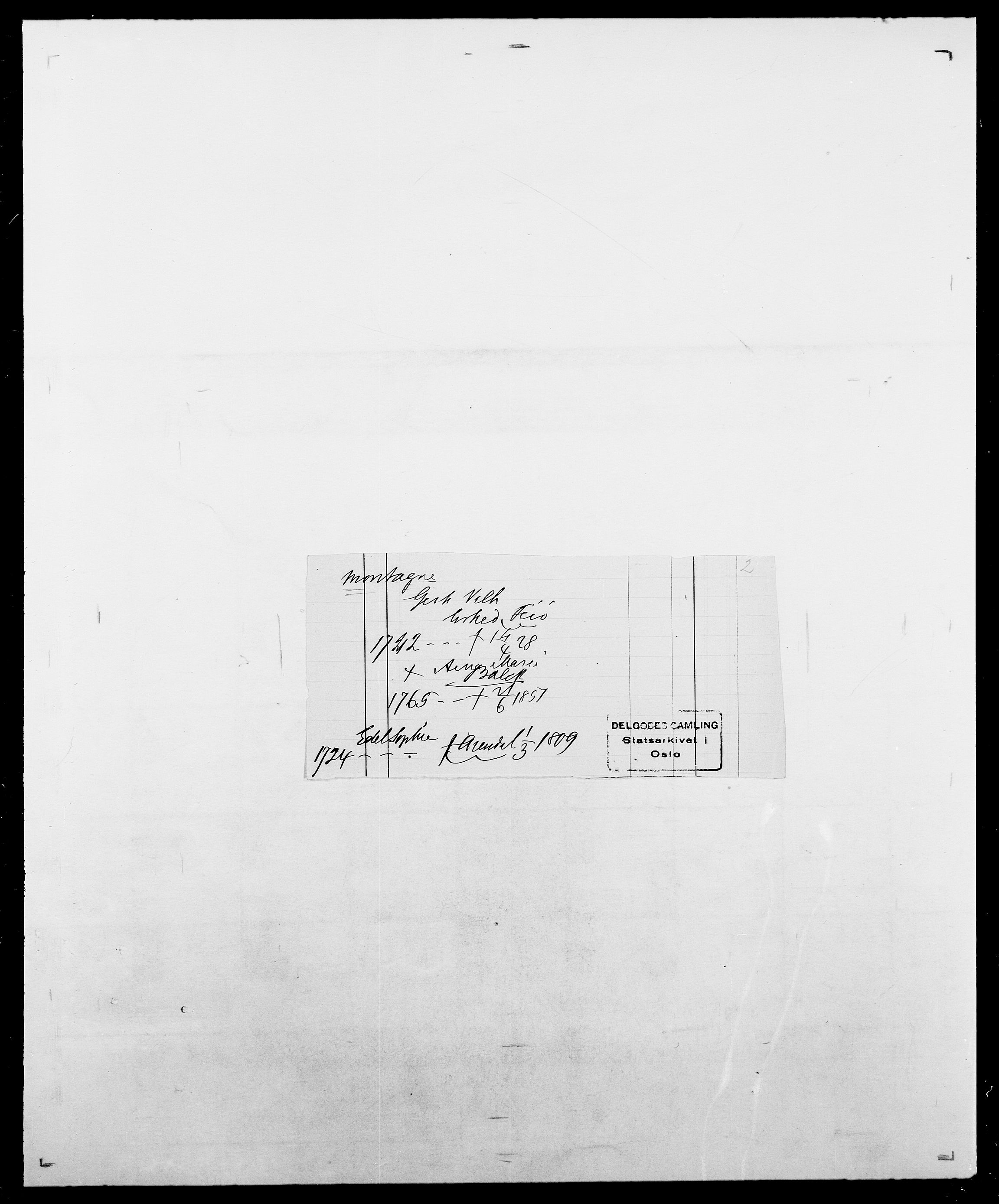 Delgobe, Charles Antoine - samling, SAO/PAO-0038/D/Da/L0026: Mechelby - Montoppidan, p. 836