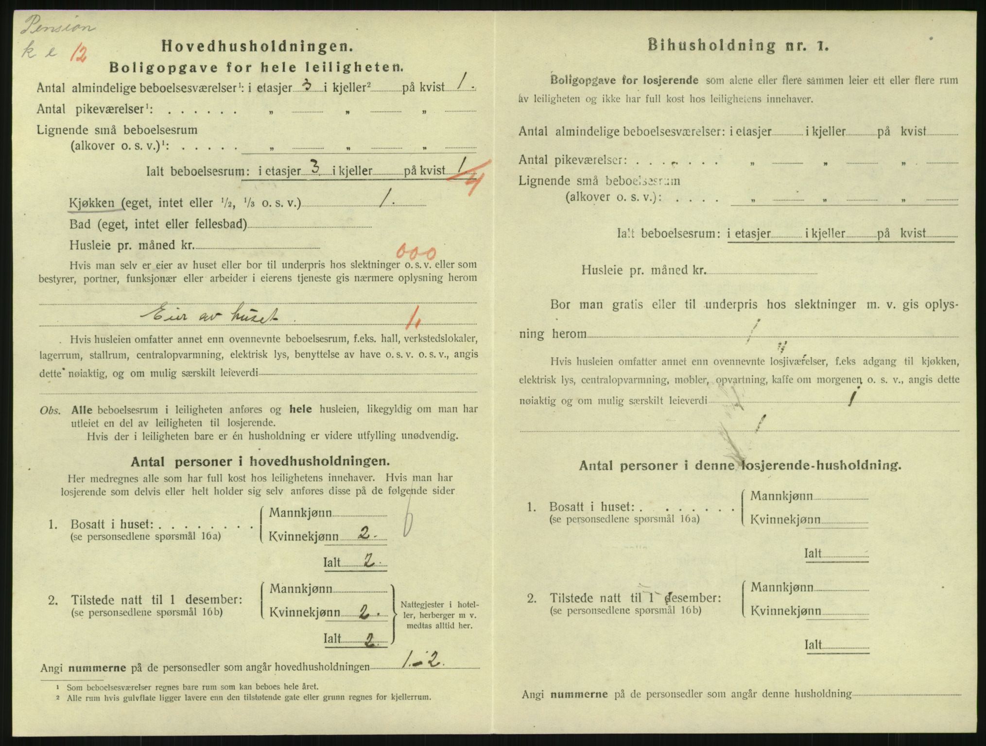 SAKO, 1920 census for Horten, 1920, p. 4380