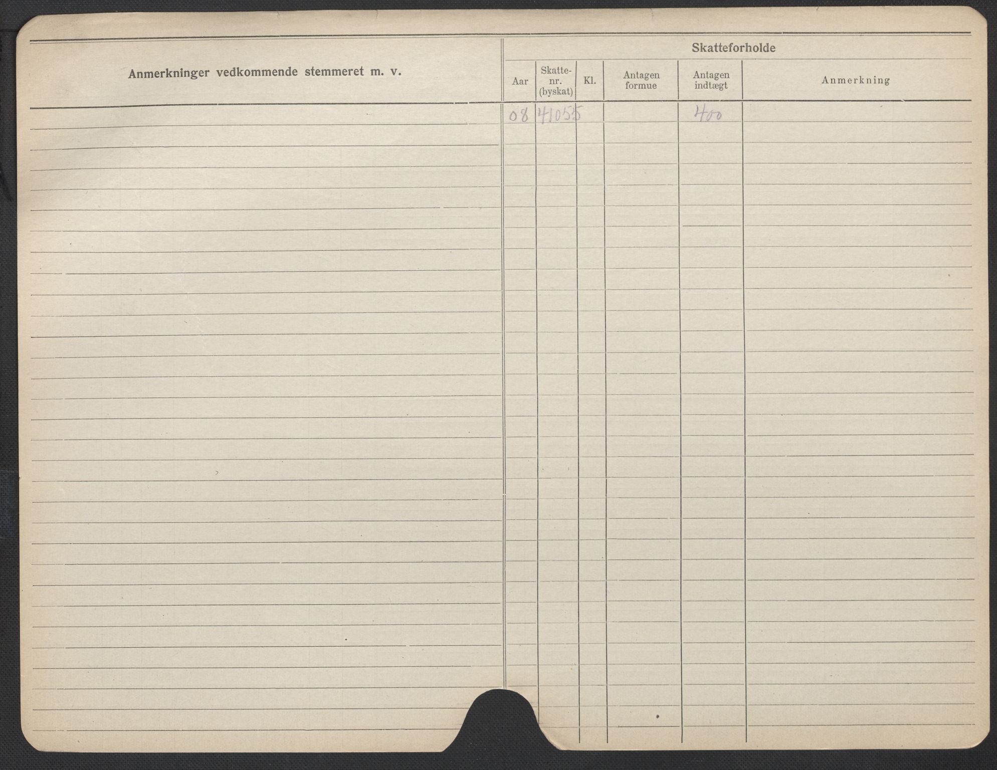 Oslo folkeregister, Registerkort, AV/SAO-A-11715/F/Fa/Fac/L0017: Kvinner, 1906-1914, p. 615b