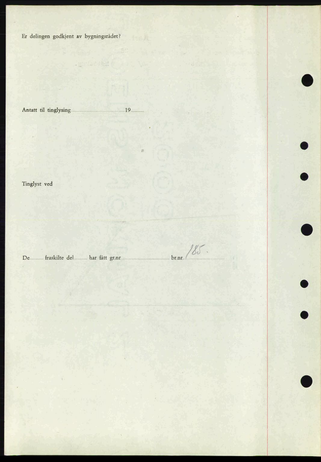 Tønsberg sorenskriveri, AV/SAKO-A-130/G/Ga/Gaa/L0015: Mortgage book no. A15, 1944-1944, Diary no: : 1835/1944