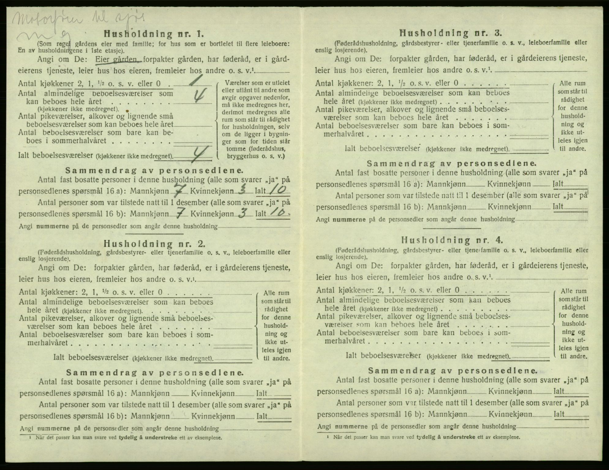 SAB, 1920 census for Laksevåg, 1920, p. 1573