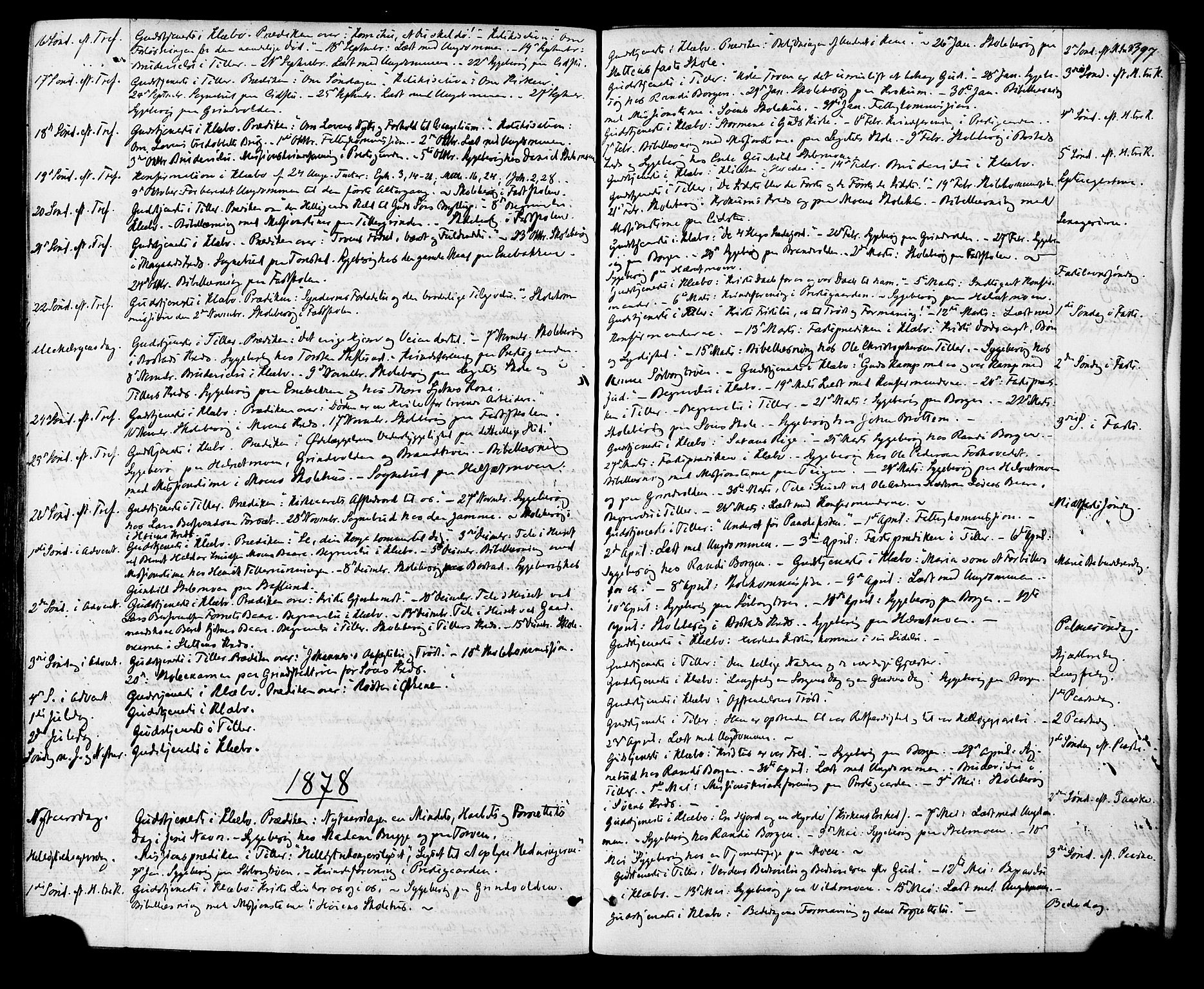 Ministerialprotokoller, klokkerbøker og fødselsregistre - Sør-Trøndelag, SAT/A-1456/618/L0442: Parish register (official) no. 618A06 /1, 1863-1879, p. 397