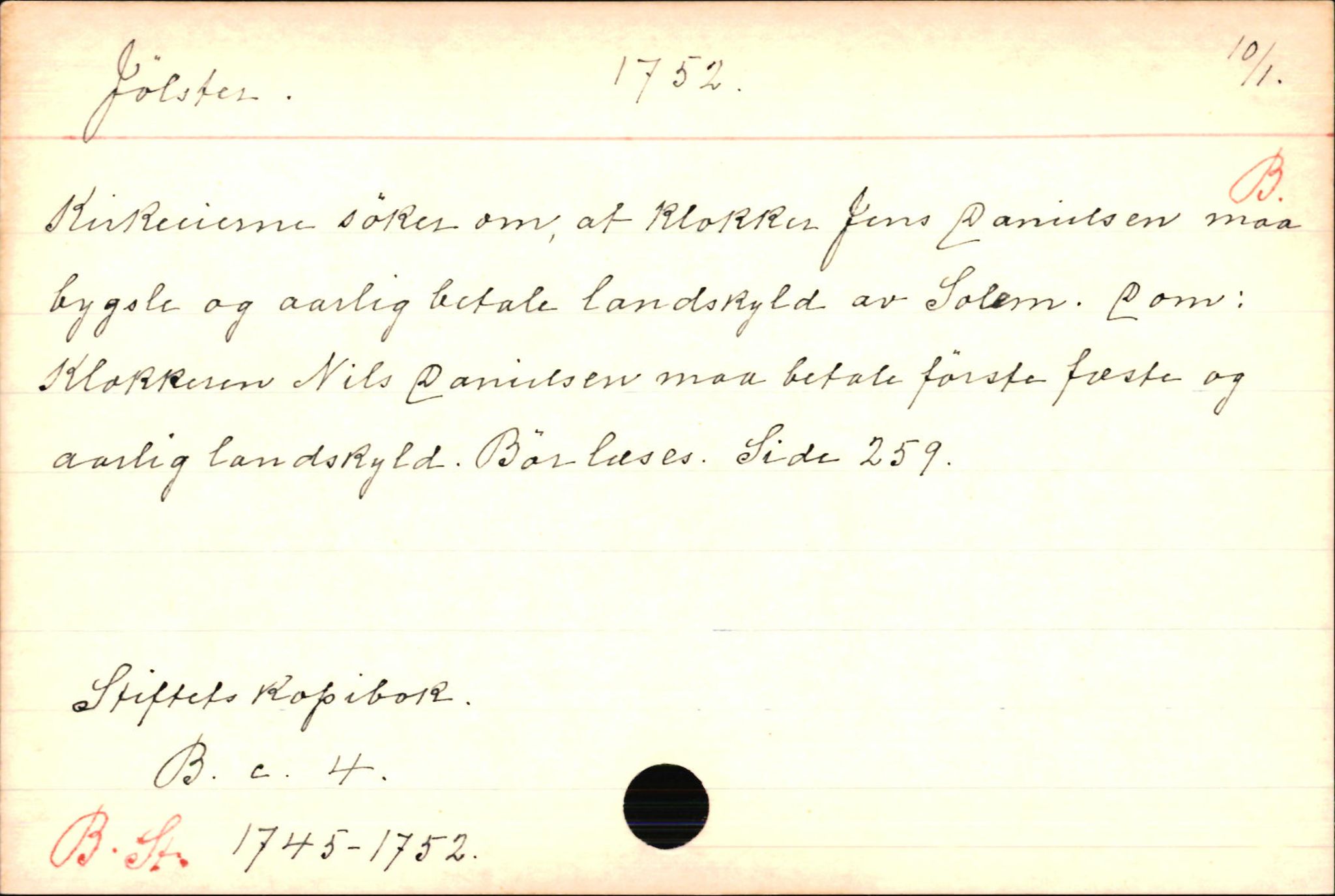 Haugen, Johannes - lærer, AV/SAB-SAB/PA-0036/01/L0001: Om klokkere og lærere, 1521-1904, p. 6828