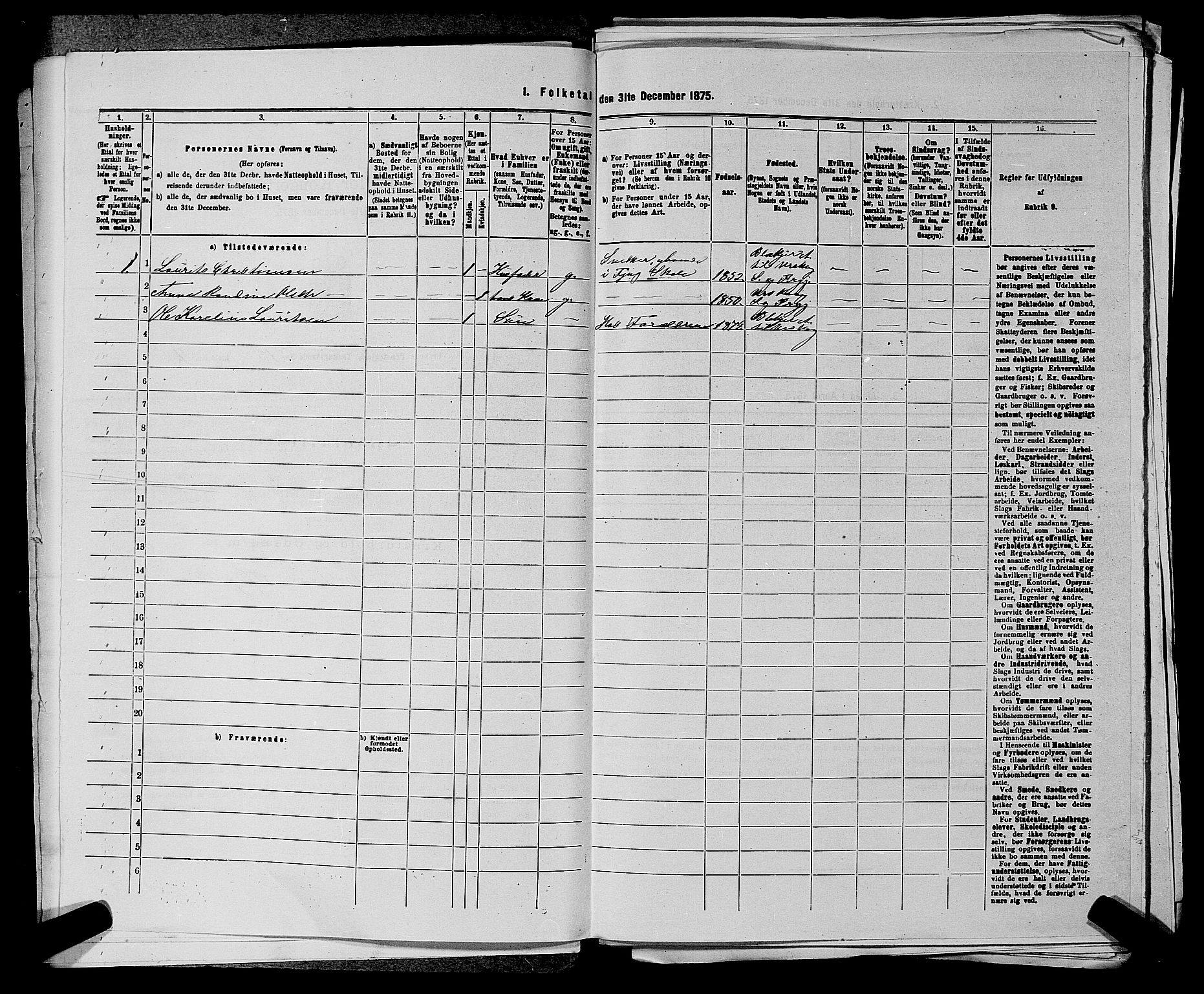 RA, 1875 census for 0224P Aurskog, 1875, p. 1236