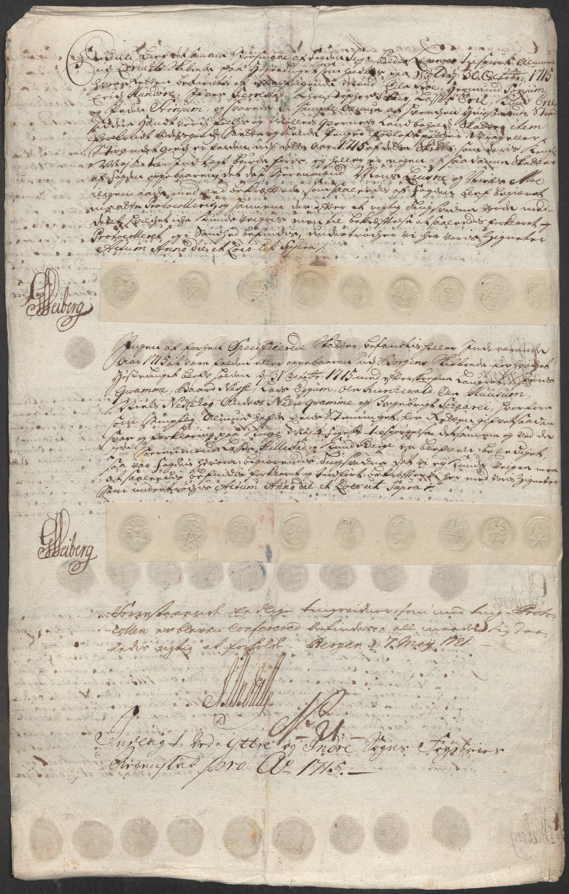 Rentekammeret inntil 1814, Reviderte regnskaper, Fogderegnskap, AV/RA-EA-4092/R52/L3320: Fogderegnskap Sogn, 1715-1716, p. 106