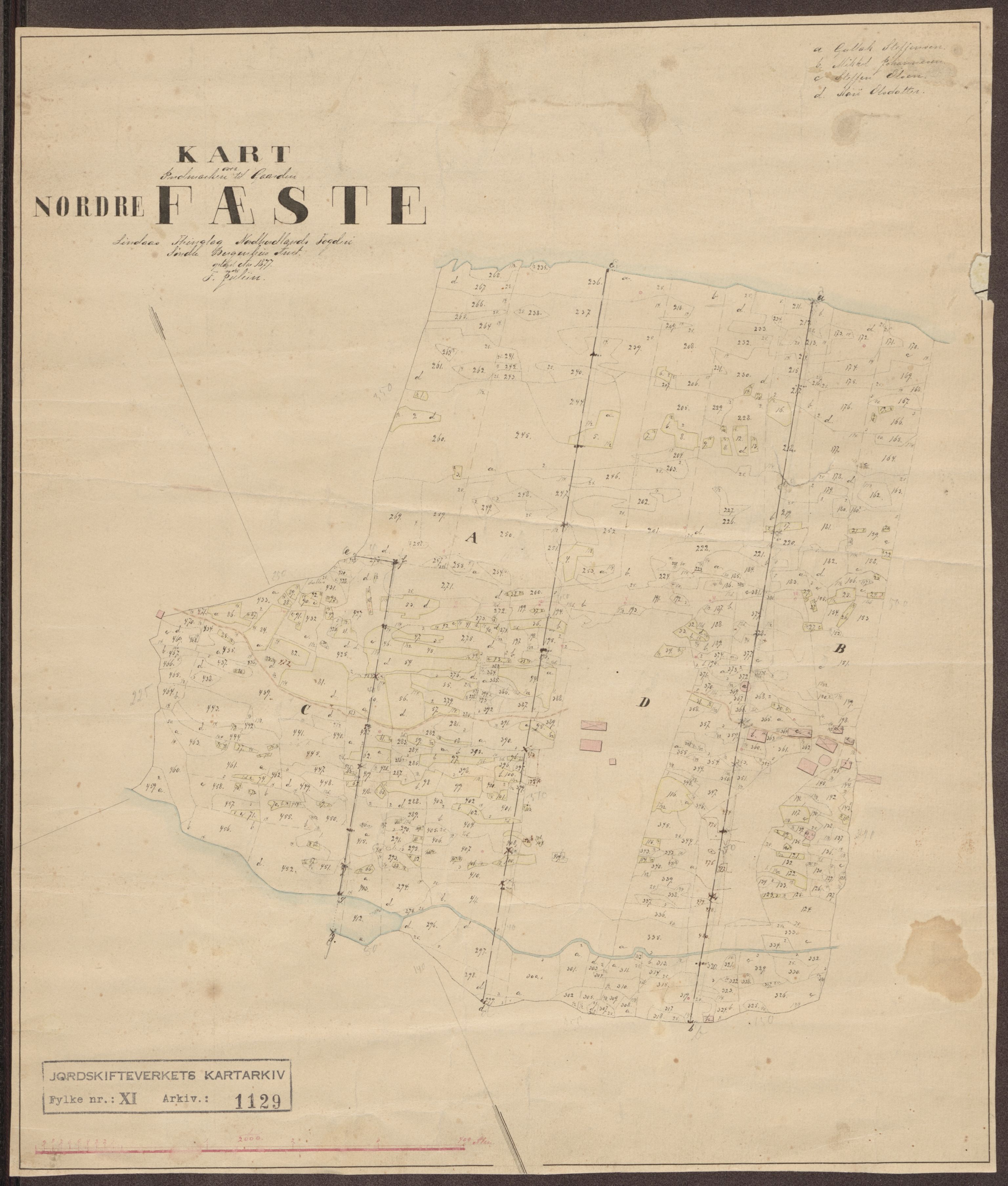 Jordskifteverkets kartarkiv, AV/RA-S-3929/T, 1859-1988, p. 1275