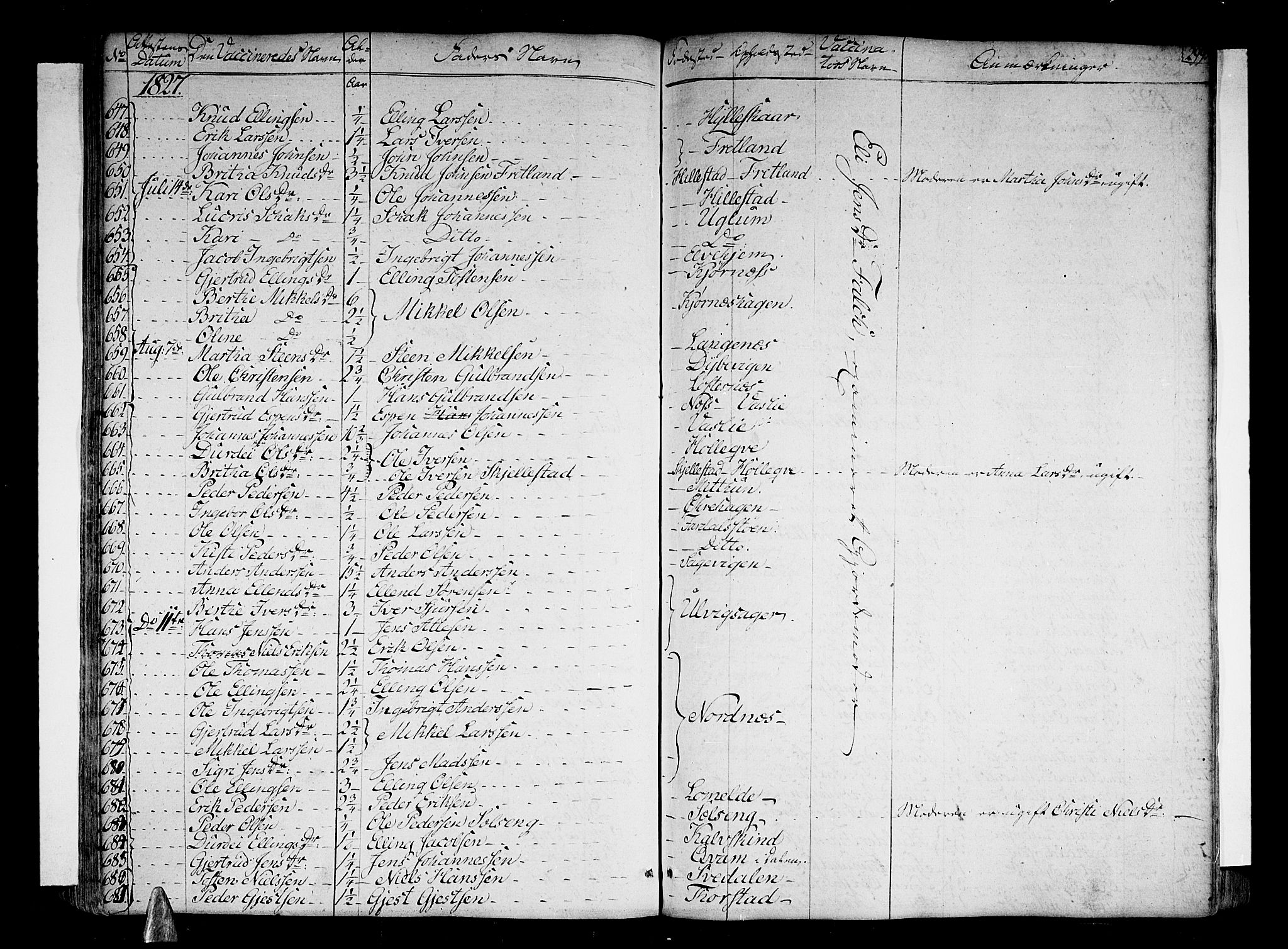 Sogndal sokneprestembete, SAB/A-81301/H/Haa/Haaa/L0010: Parish register (official) no. A 10, 1821-1838, p. 299