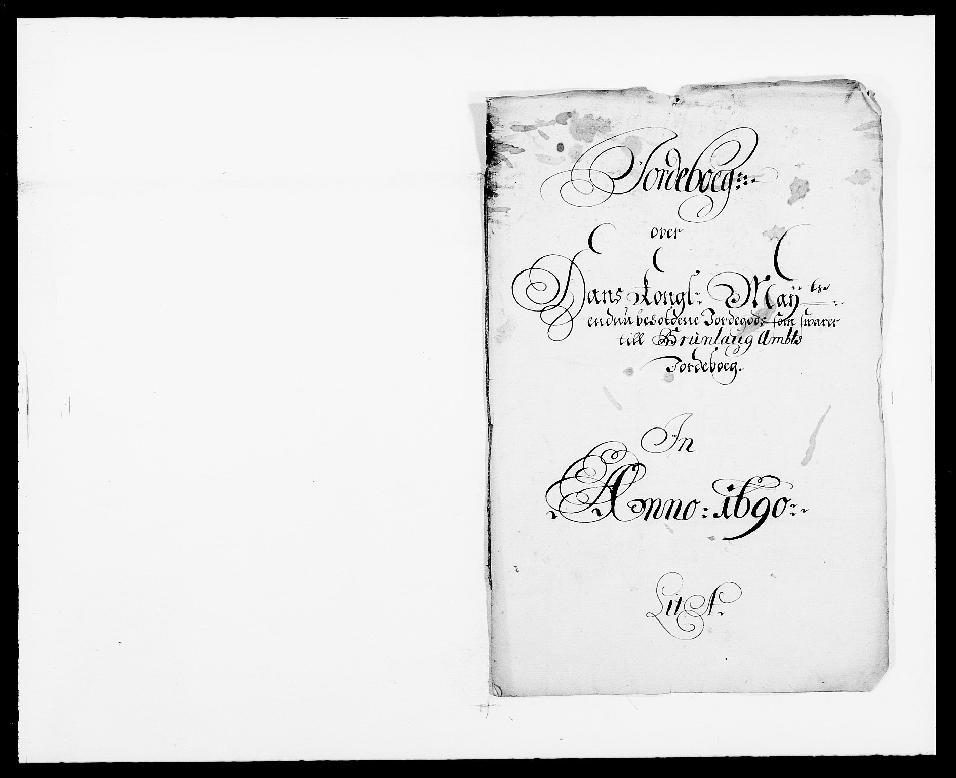 Rentekammeret inntil 1814, Reviderte regnskaper, Fogderegnskap, RA/EA-4092/R33/L1972: Fogderegnskap Larvik grevskap, 1690-1691, p. 19