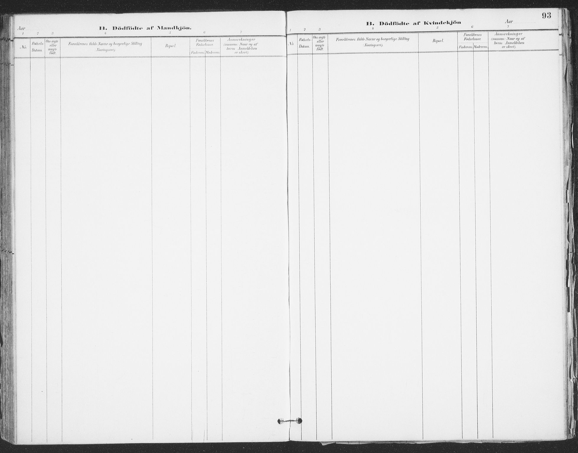 Ibestad sokneprestembete, AV/SATØ-S-0077/H/Ha/Haa/L0015kirke: Parish register (official) no. 15, 1888-1899, p. 93