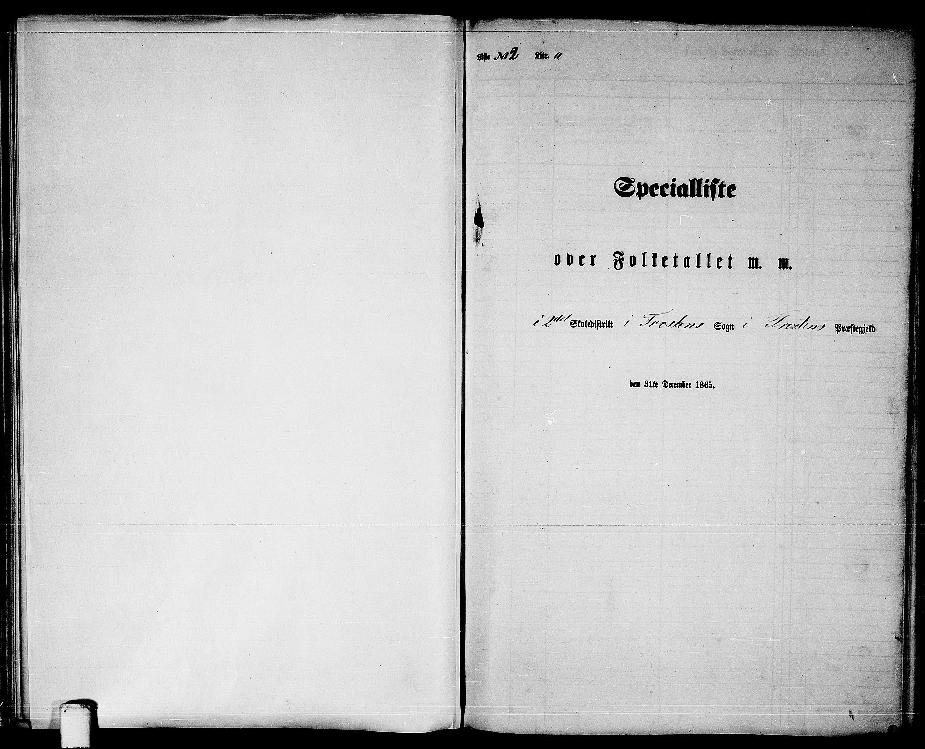 RA, 1865 census for Frosta, 1865, p. 39