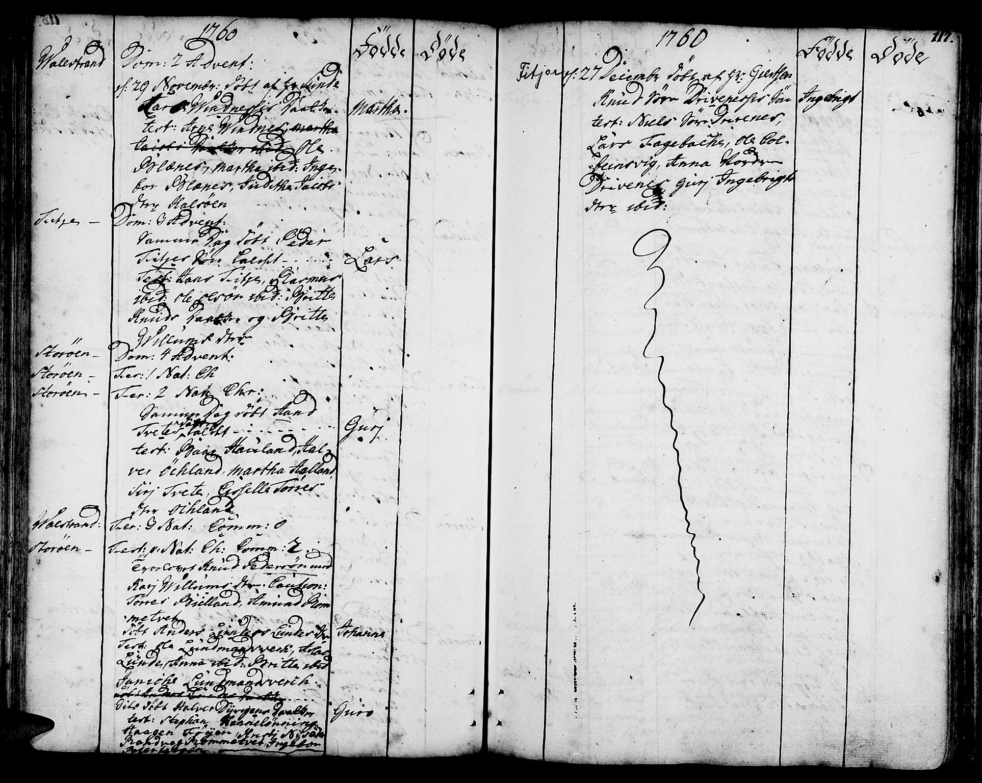 Stord sokneprestembete, SAB/A-78201/H/Haa: Parish register (official) no. A 2, 1744-1777, p. 117