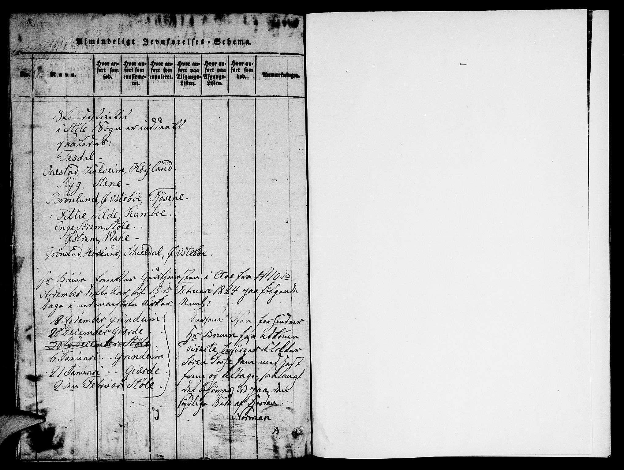 Etne sokneprestembete, AV/SAB-A-75001/H/Haa: Parish register (official) no. A 6, 1815-1831