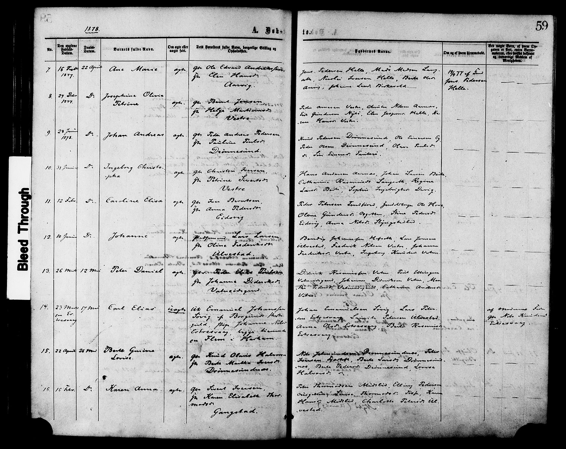 Ministerialprotokoller, klokkerbøker og fødselsregistre - Møre og Romsdal, AV/SAT-A-1454/525/L0373: Parish register (official) no. 525A03, 1864-1879, p. 59