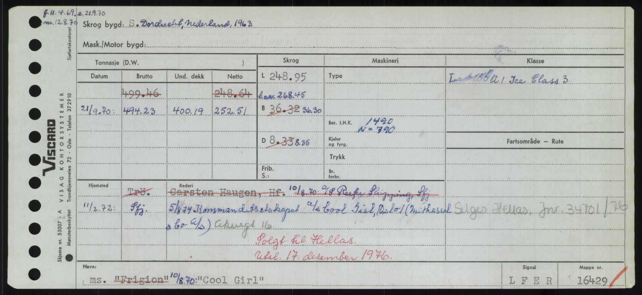 Sjøfartsdirektoratet med forløpere, Skipsmålingen, RA/S-1627/H/Hd/L0008: Fartøy, C-D, p. 215