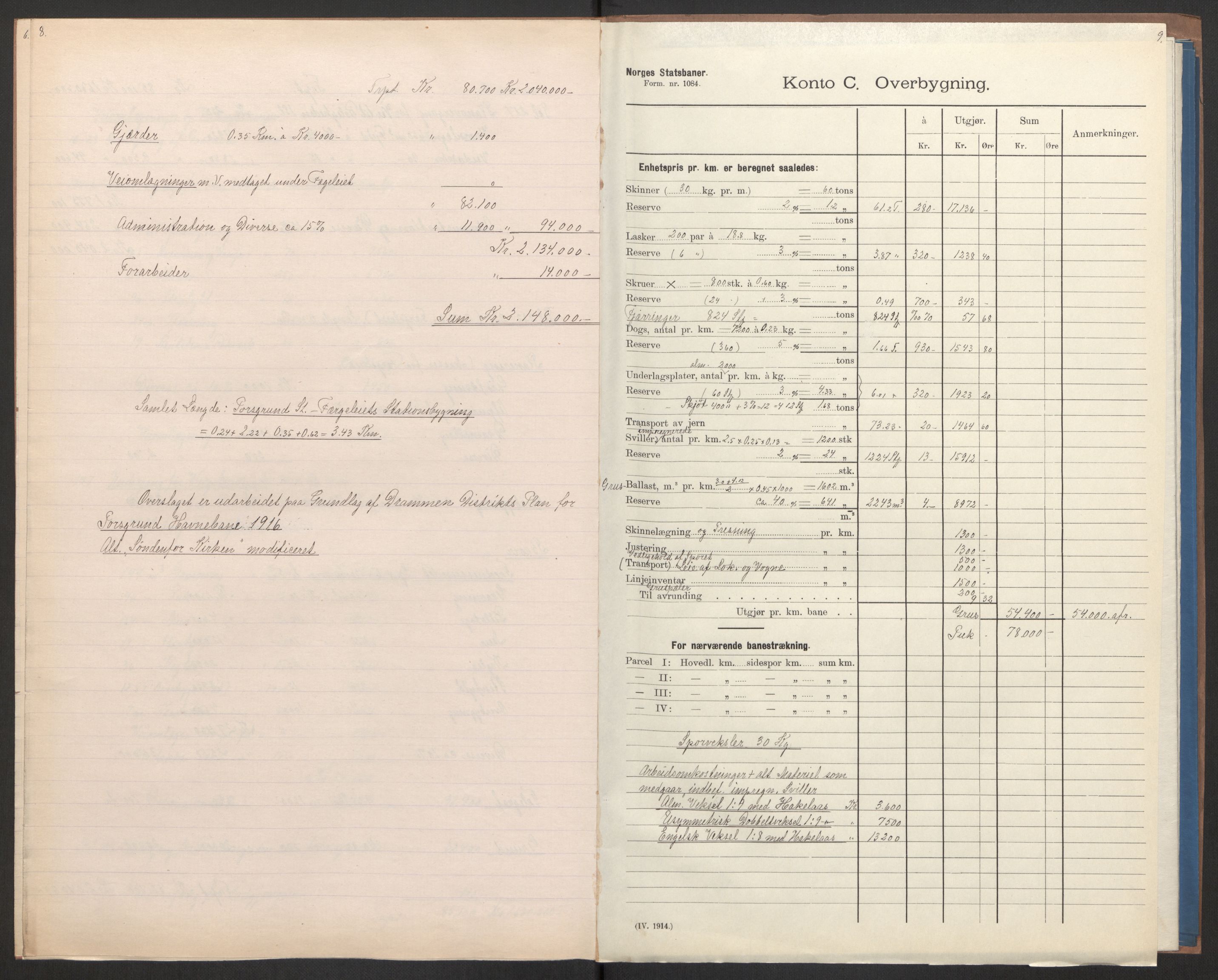 Norges Statsbaner, Baneavdelingen B, AV/RA-S-1619/1/F/Fa/L0042: NORGE-JYLLAND, 1920, p. 225