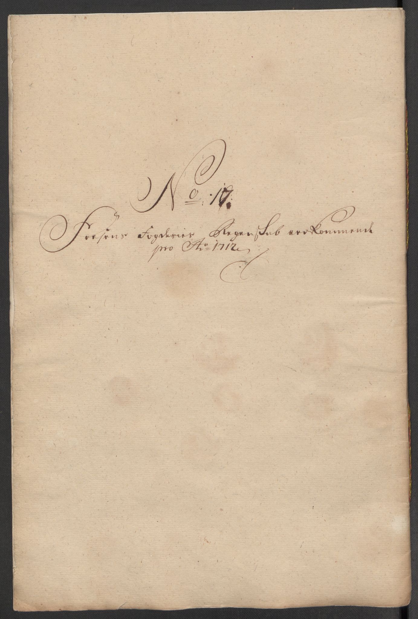 Rentekammeret inntil 1814, Reviderte regnskaper, Fogderegnskap, AV/RA-EA-4092/R57/L3861: Fogderegnskap Fosen, 1712-1713, p. 168