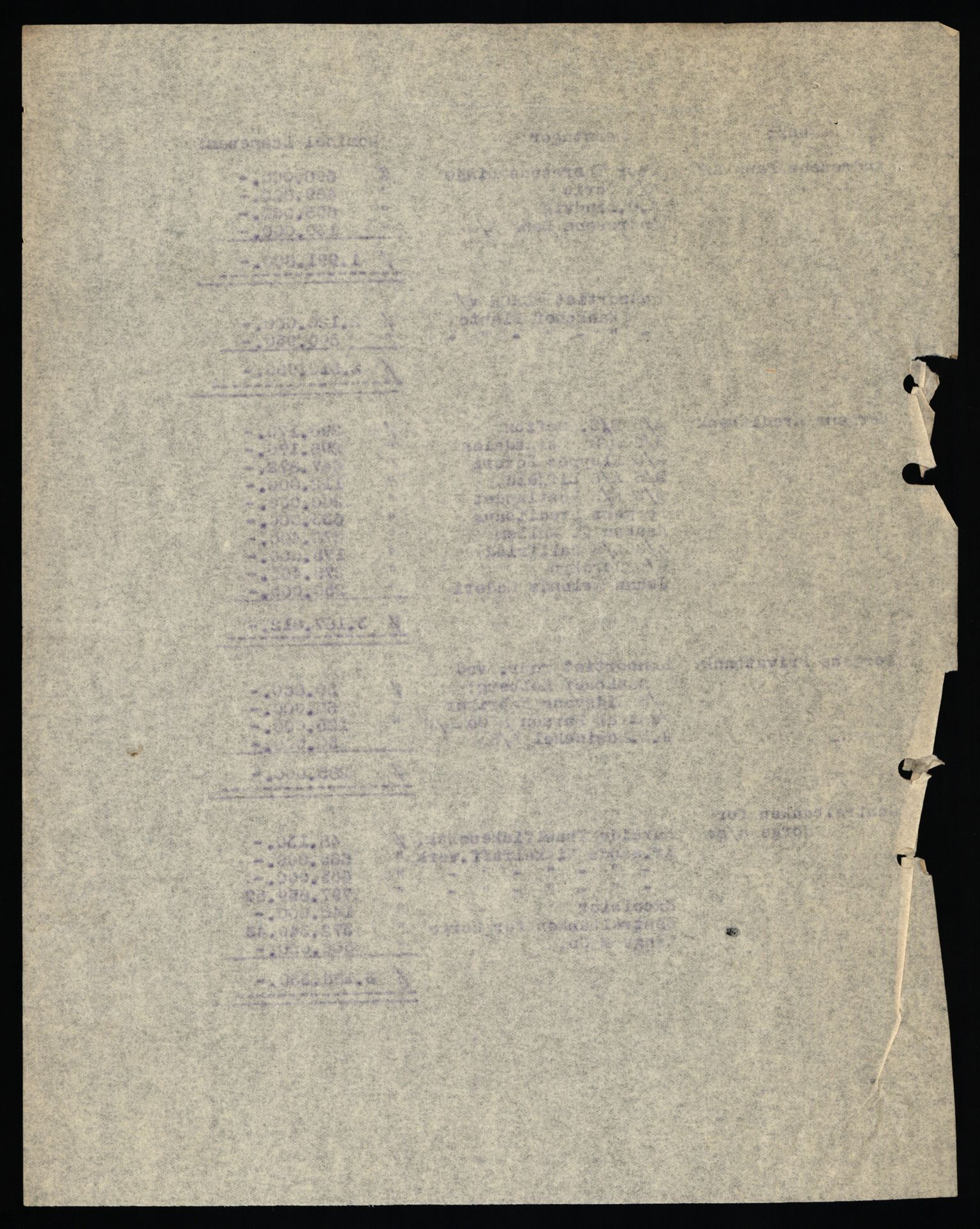 Norges Bank, Statistisk avdeling, AV/RA-S-4063/D/L0172: Sakarkiv, 1920-1954, p. 1007